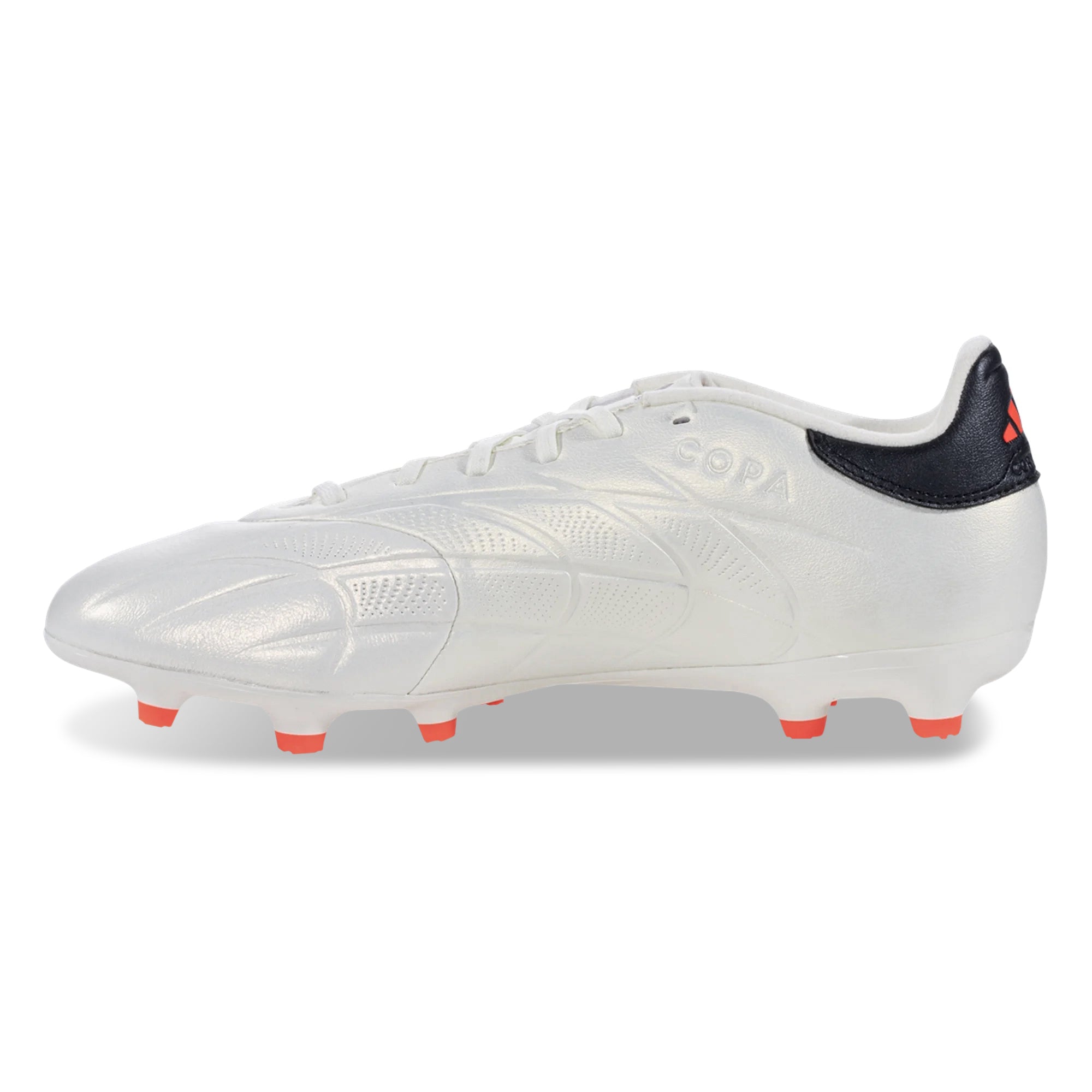 Adidas Copa Pure 2 League FG Soccer Cleats for Men - Firm Ground Football Shoes (Ivory/Core Black) | Perfect for Competitive Matches & Training Sessions