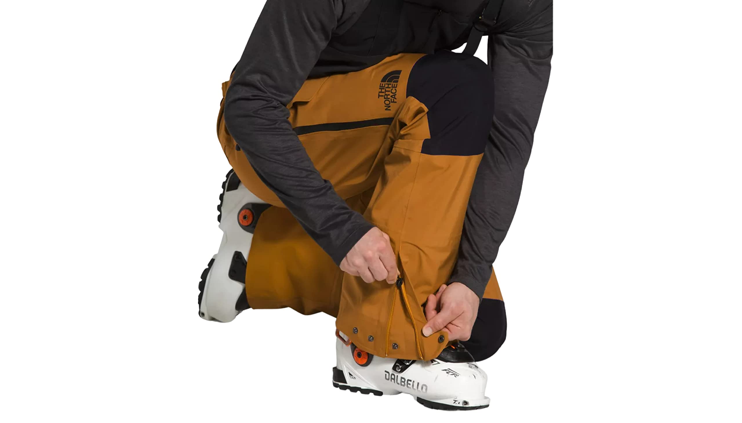 The North Face Men’s A-CAD FUTURELIGHT Waterproof Ski Bib Pants - Steep Series for Snowboarding & Winter Sports | All-Mountain Performance for Skiers & Outdoor Adventures