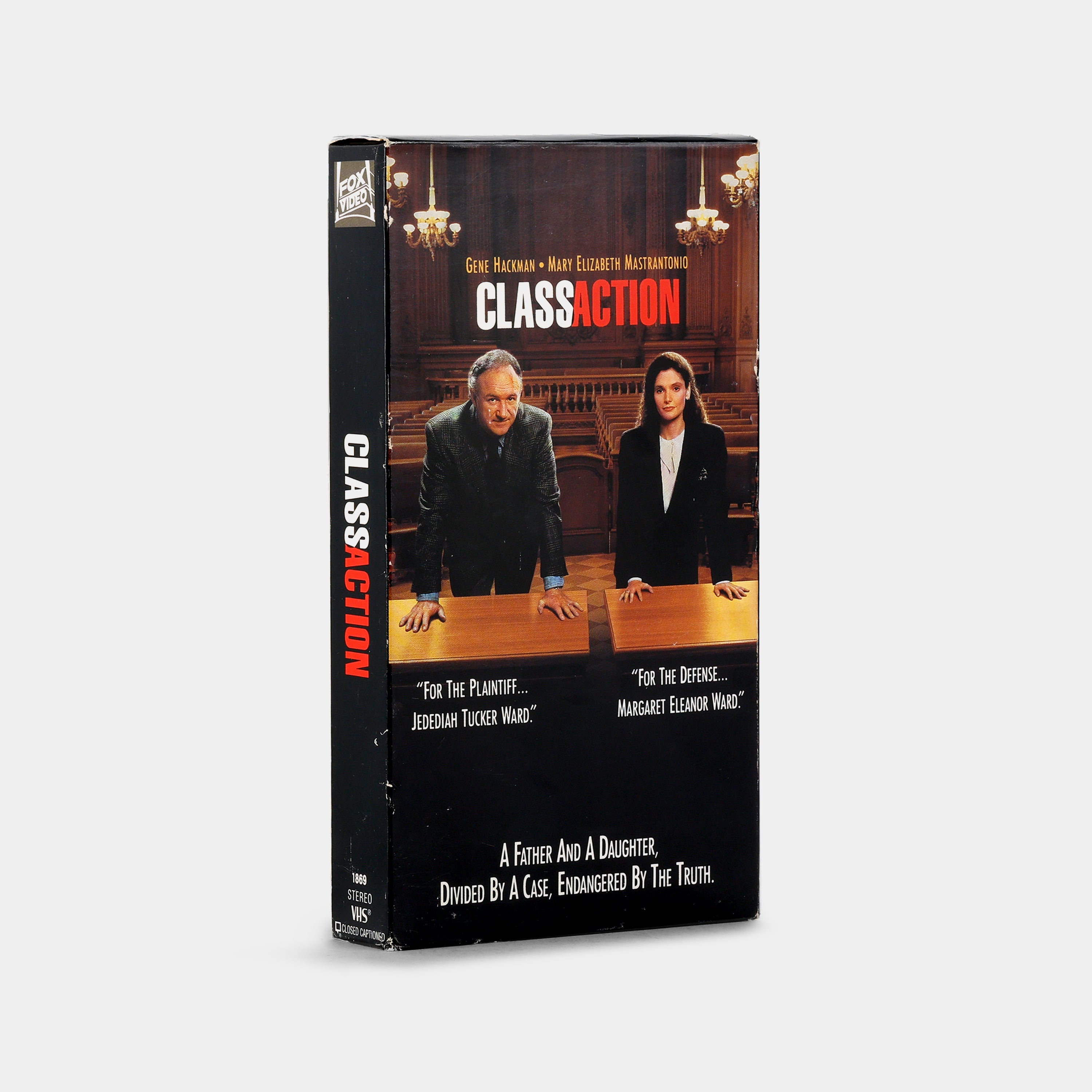 Class Action VHS Tape - Vintage Legal Drama Movie for Collectors | Perfect for Movie Nights & 90s Nostalgia
