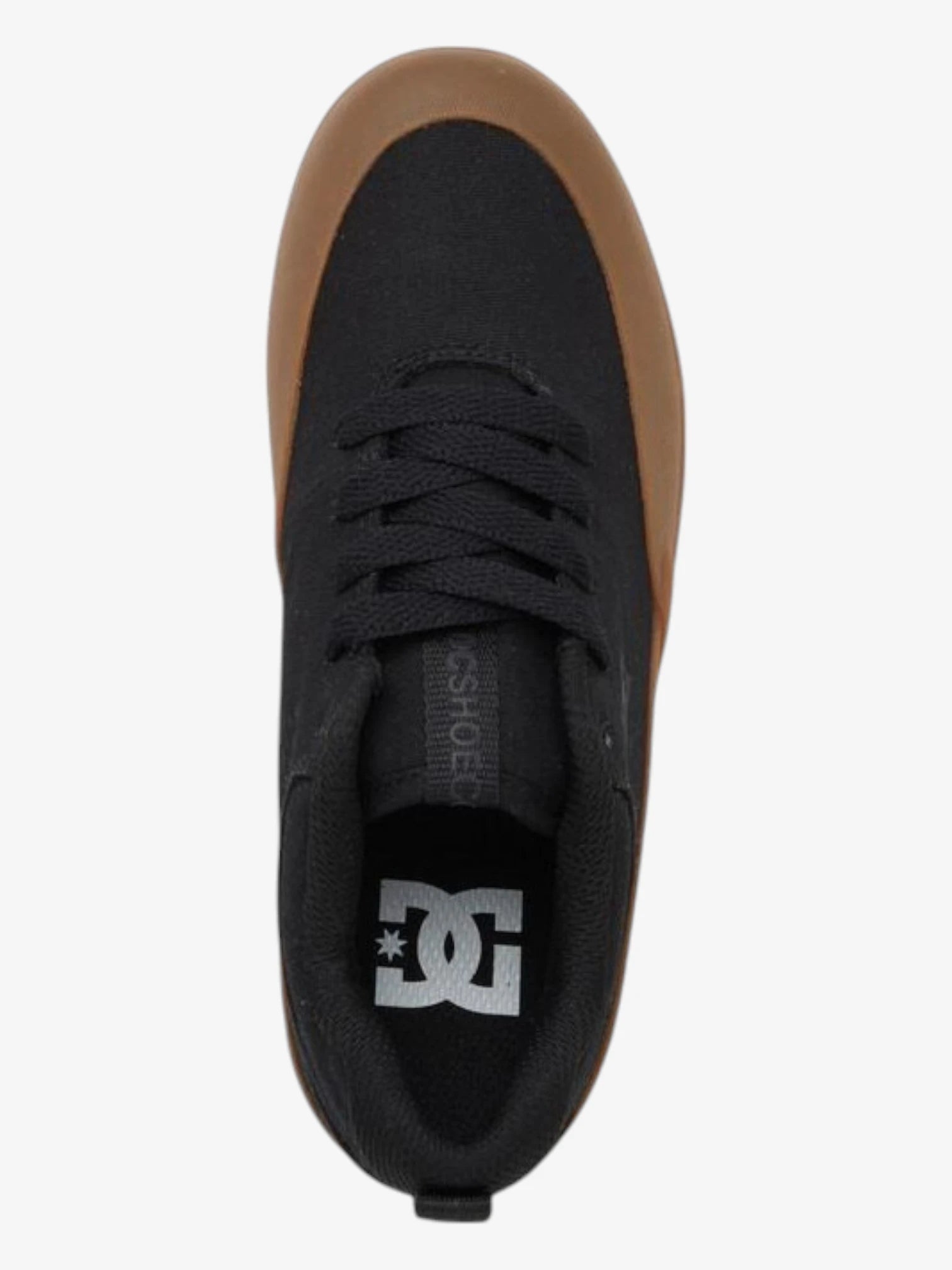 DC Infinite Skate Shoes for Men - Black & Brown High-Performance Sneakers for Skateboarding, Streetwear & Casual Wear