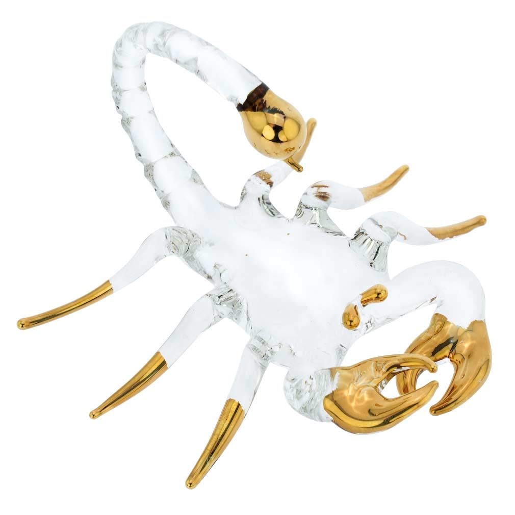 Authentic Murano Glass Scorpio Zodiac Sign from Venice - Handcrafted Italian Art for Home Decor, Gift & Astrology Enthusiasts | Perfect for Birthdays, Anniversaries & Spiritual Spaces