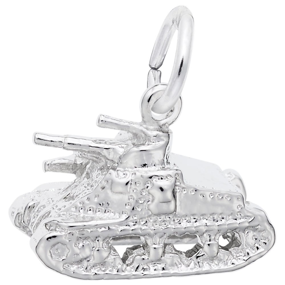 Tank Charm - Stylish Charms for Bracelets & Necklaces - Perfect for Everyday Wear & Gift Giving