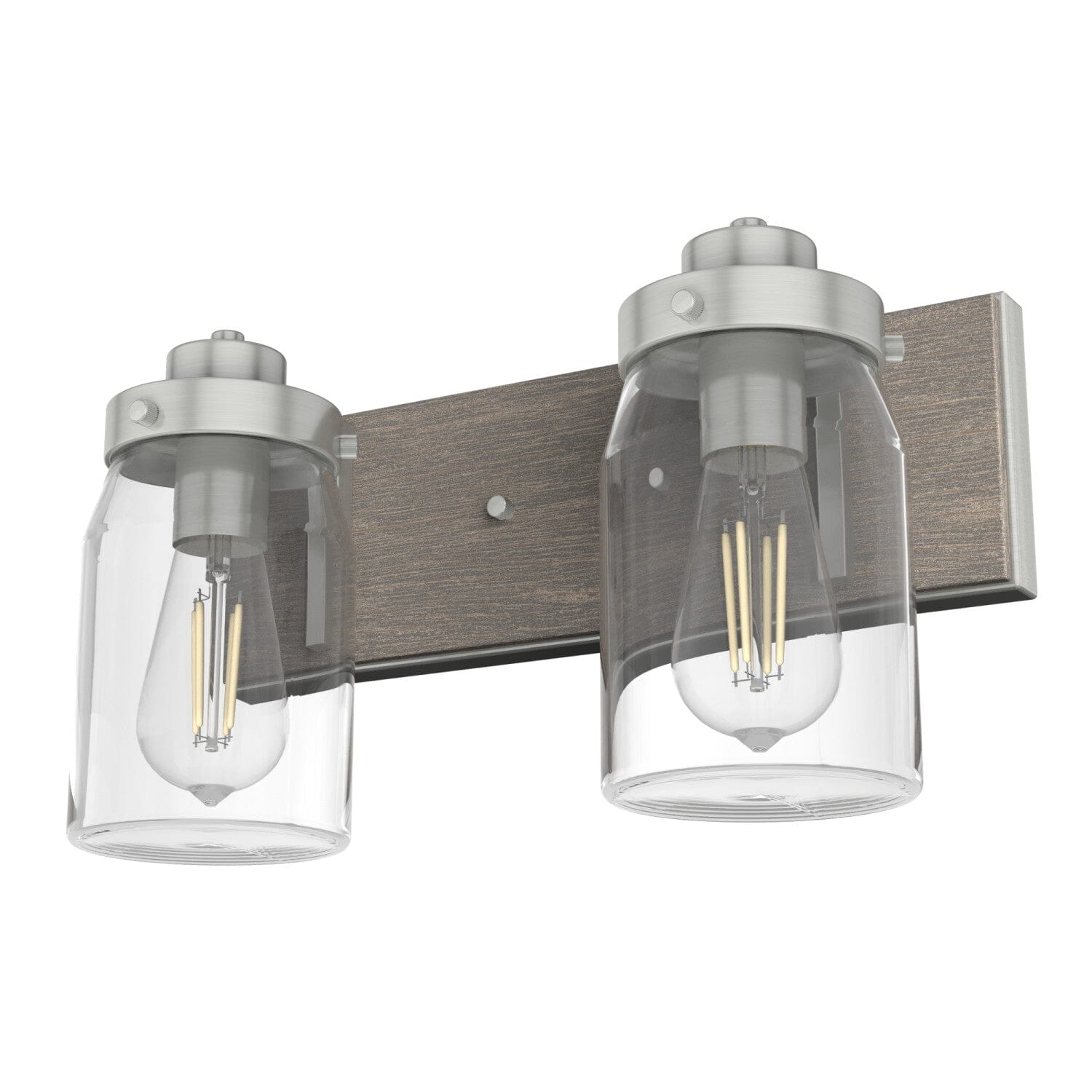 Devon Park 2-Light Vanity Light Fixture - Modern Bathroom Sconce for Mirror Lighting, Perfect for Bedroom & Powder Room Decor