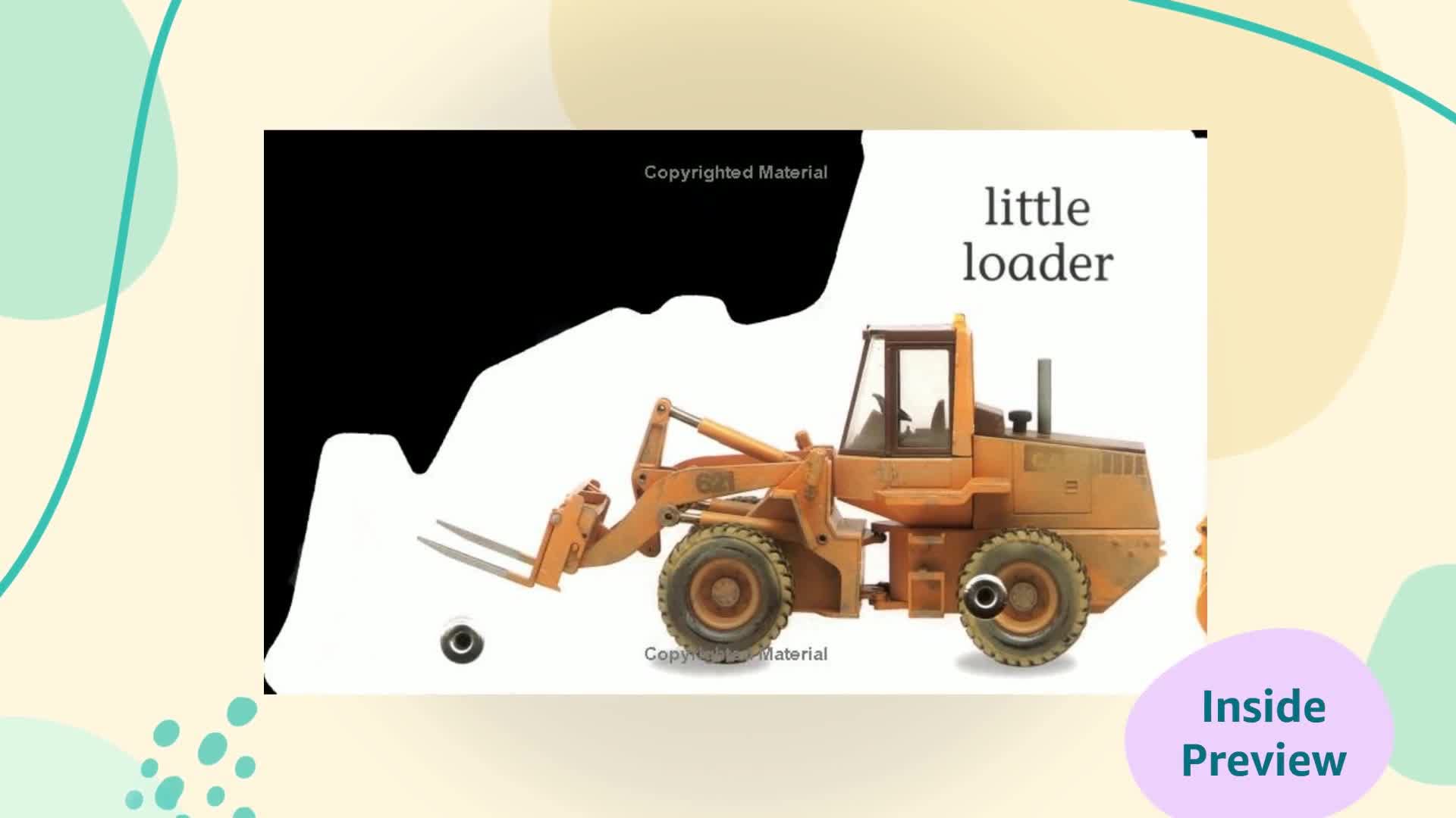 Wheelie Board Books: Digger - Fun Interactive Toddler Toy for Early Learning & Playtime | Perfect for Preschoolers, Birthday Gifts & Storytime Activities
