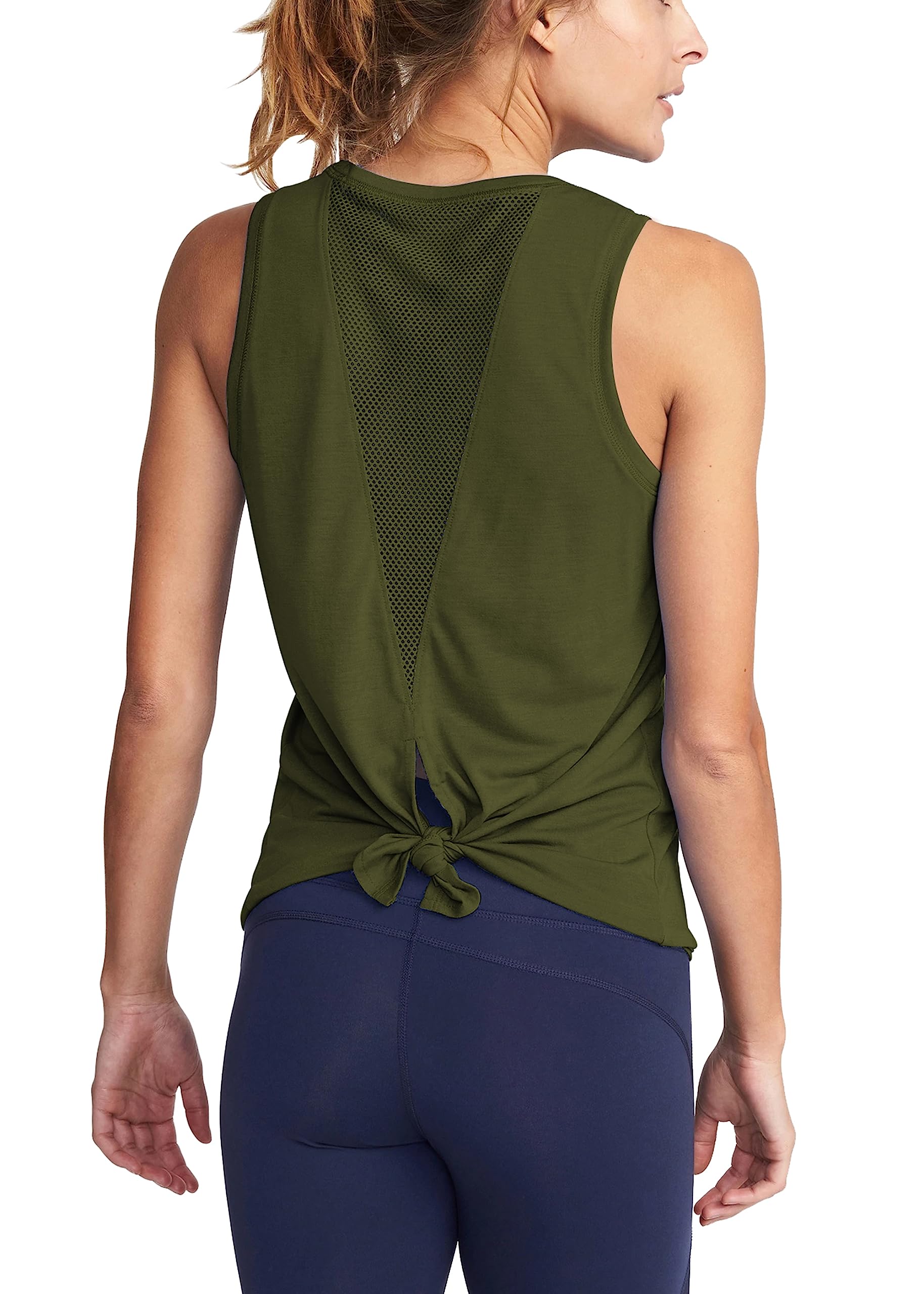 Bestisun Women's Workout Athletic Shirts - Breathable Mesh Sports Dance Tops for Yoga, Gym & Fitness Training - Comfortable Activewear for Running, Pilates & Dance Classes