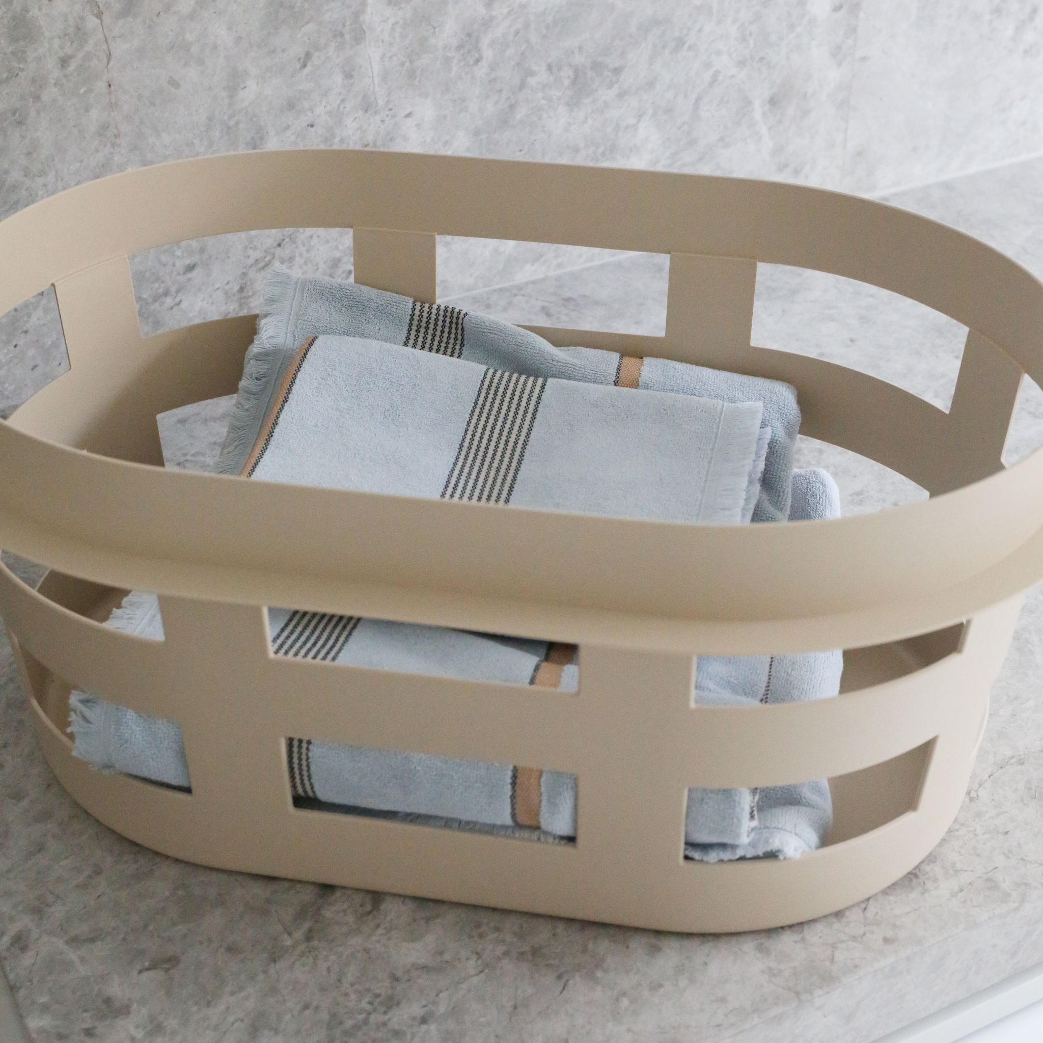 HAY Washing Laundry Basket with Handles, Foldable Storage Hamper for Clothes - Perfect for Bedroom, Bathroom, and Laundry Room Organization