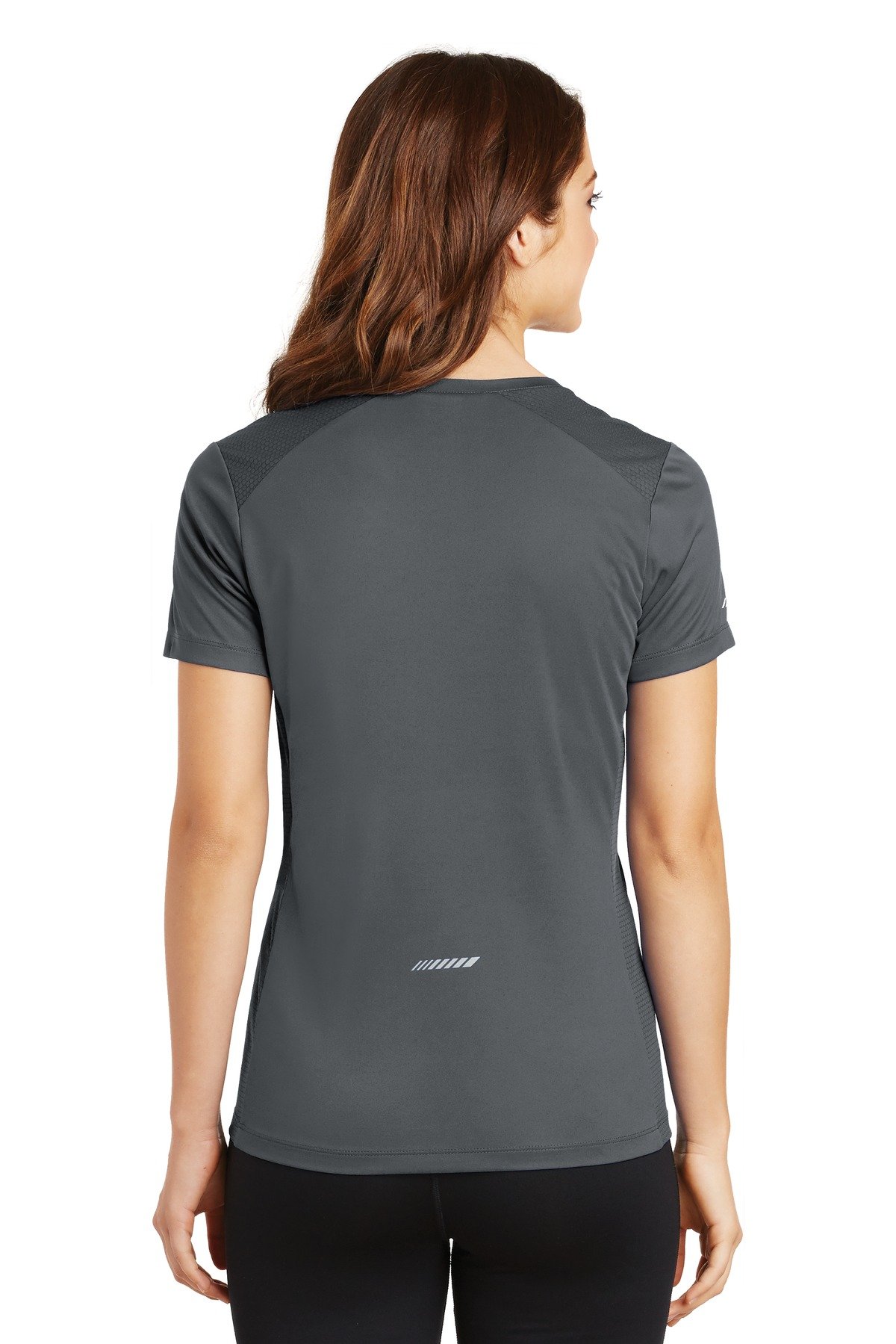 Elevate Scoop Neck Tee (LST380) - Soft Iron Grey Women's T-Shirt XS | Casual Wear, Layering Essential & Everyday Comfort