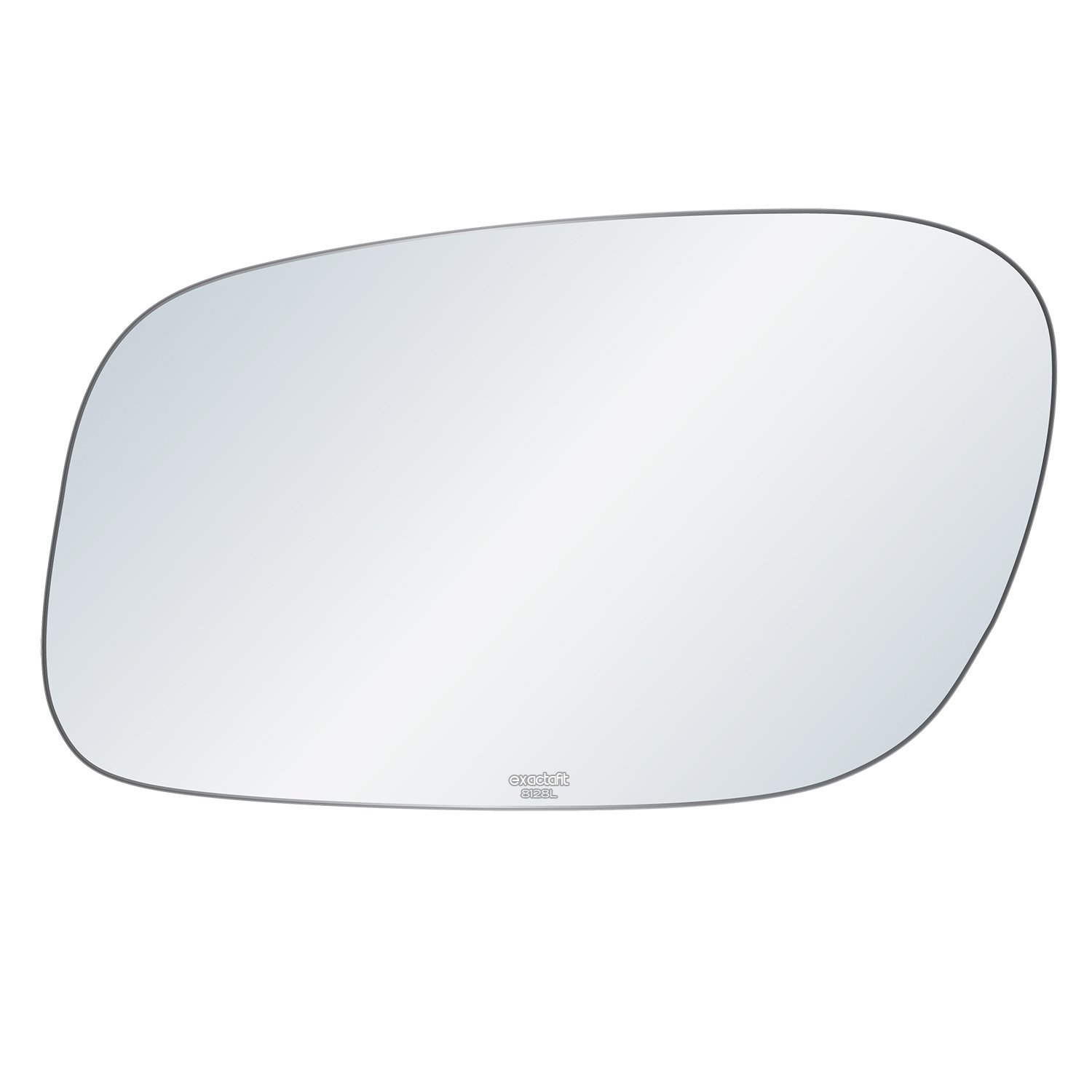 ExactaFit 8128L Driver Side Mirror Glass Replacement for 1998-2011 Lincoln Town Car - OEM Compatible Left Mirror Repair Part for Improved Visibility & Safety While Driving