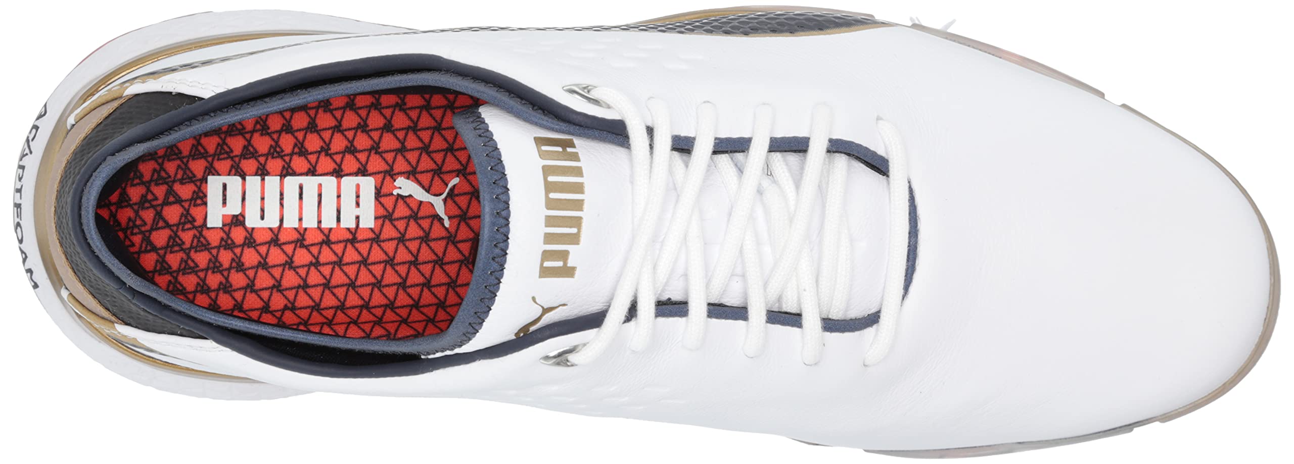 PUMA Men's Proadapt Delta Golf Shoes - Lightweight & Waterproof Spiked Golf Shoes for Men - Perfect for Golf Tournaments & Outdoor Sports