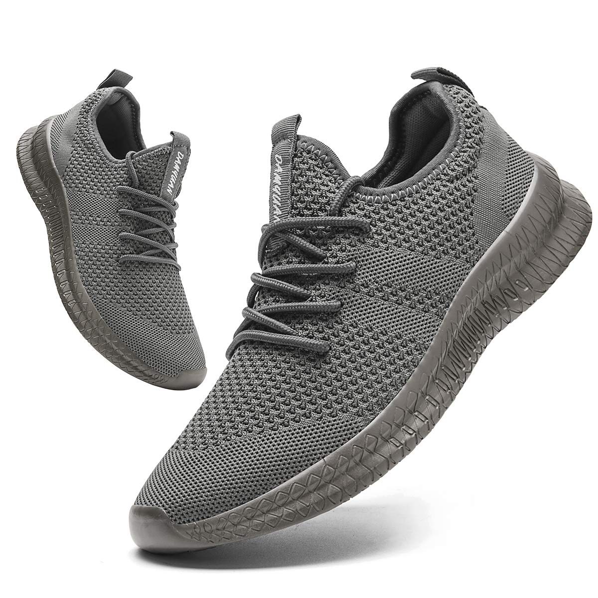 FUJEAK Men's Running Shoes - Lightweight Breathable Athletic Sneakers for Walking, Gym, Tennis & Casual Wear | Slip-On Comfortable Design for Sports & Everyday Use