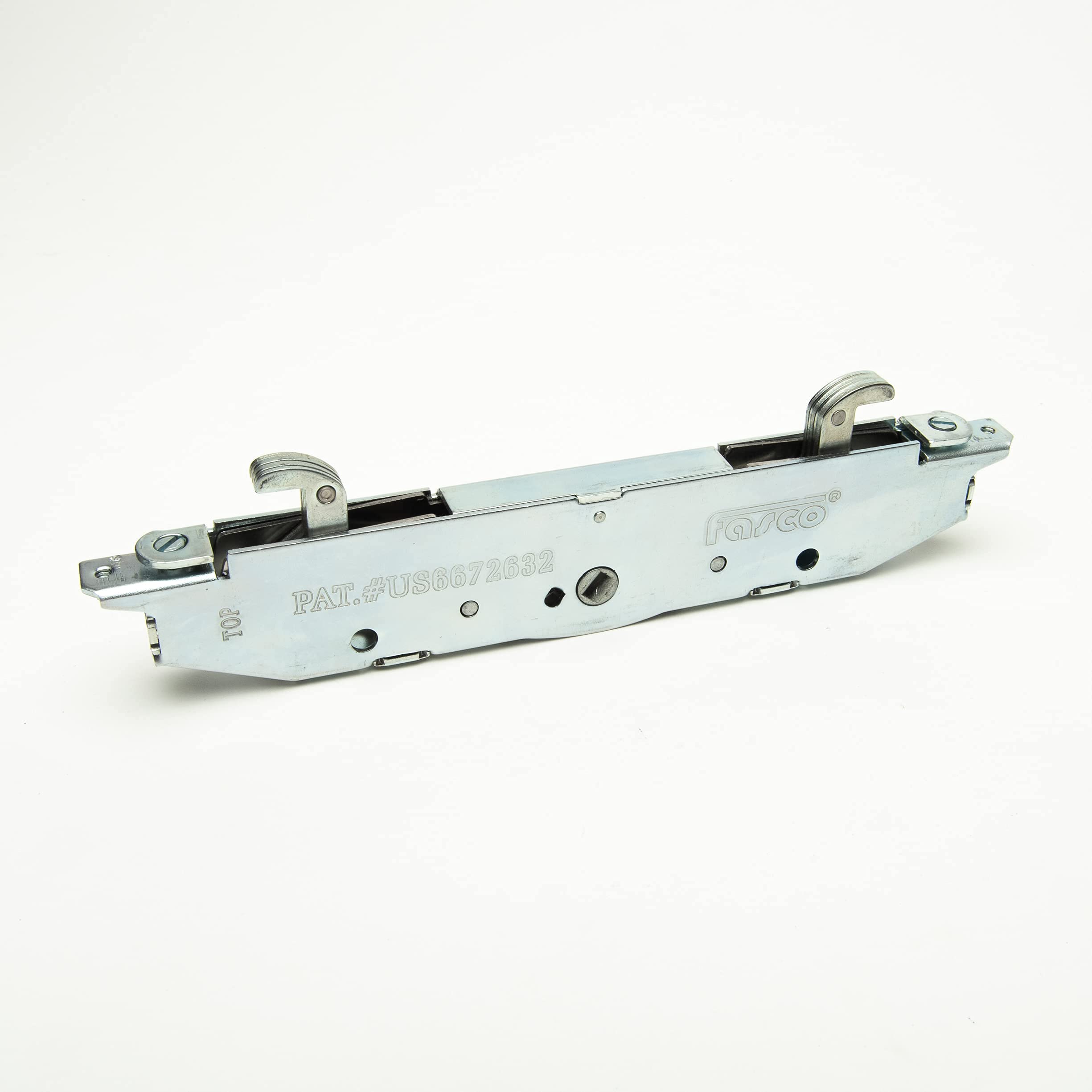 FASCO Sliding Glass Patio Door Lock - 2 Point Mortise Lock Latch with US Patent 6672632 - Secure Your Patio, Balcony & French Doors