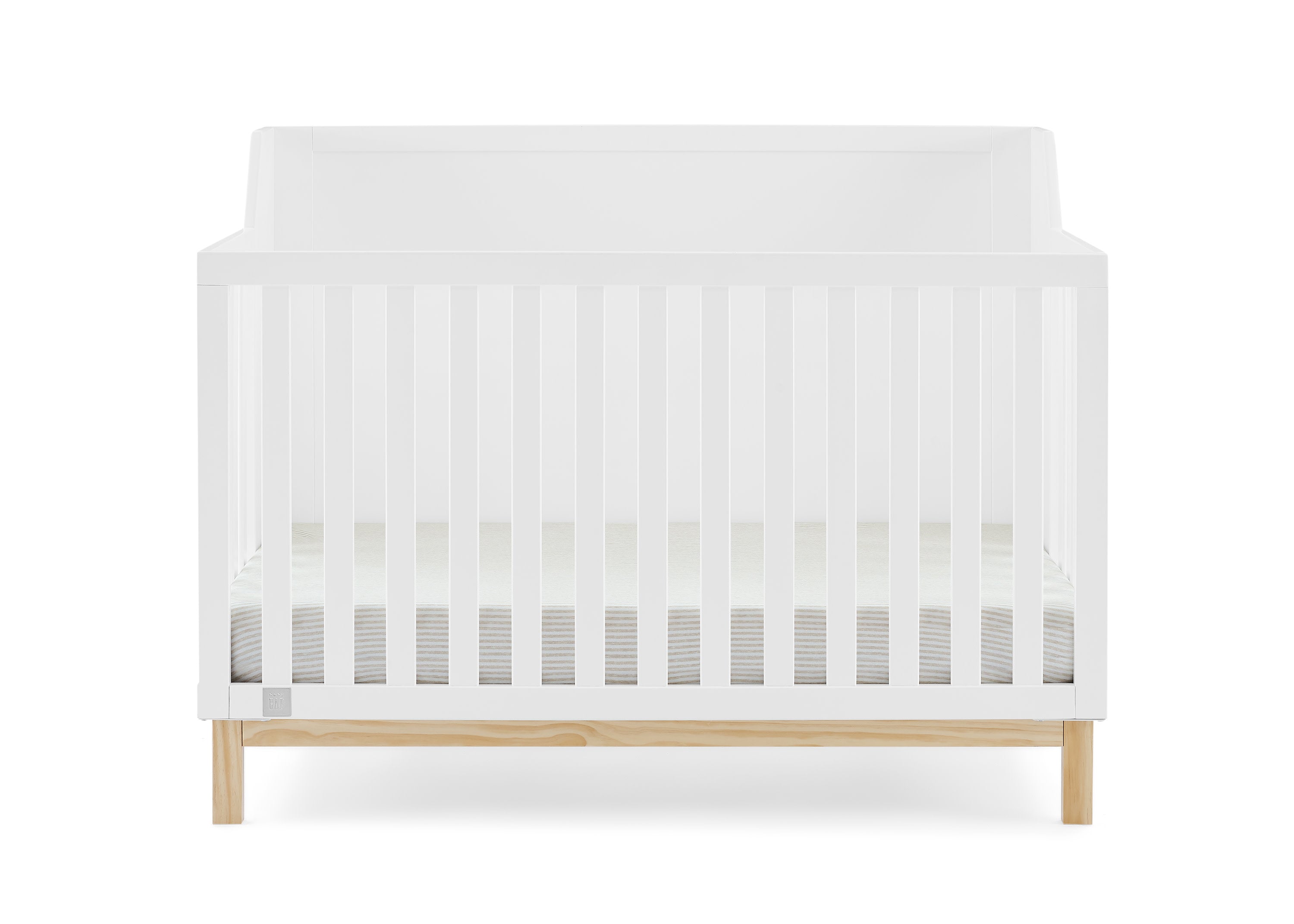 BabyGap Oxford 6-in-1 Convertible Crib - Nursery Furniture for Newborn to Toddler | Safe & Stylish Baby Bed for Daycare, Bedroom & Nursery Decor