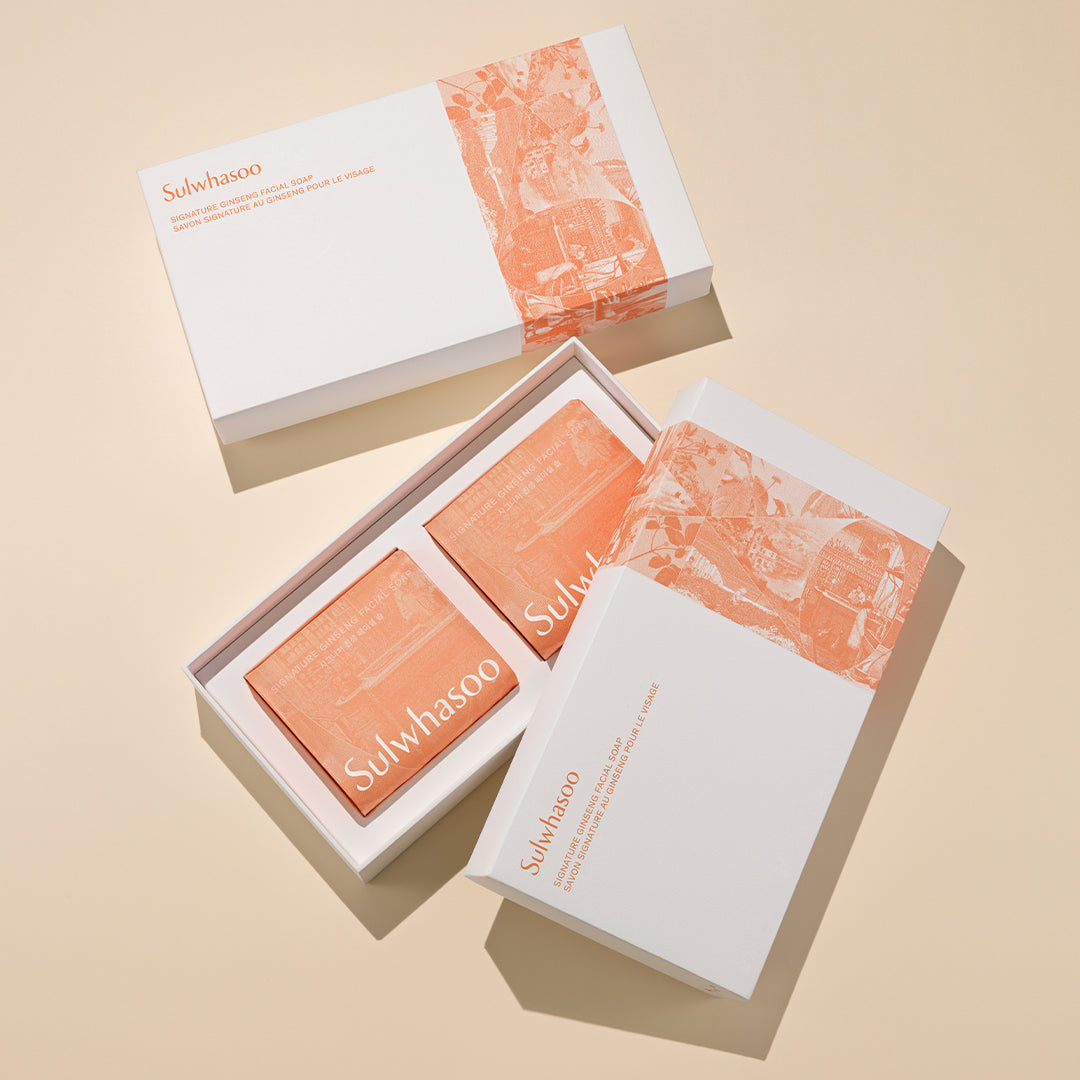 Premium Korean Ginseng Facial Soap for Glowing Skin - Anti-Aging & Brightening Face Cleanser - Perfect for Daily Skincare Routine & Spa Day at Home