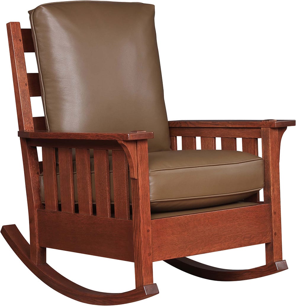 Gus Rocker - Premium Wooden Rocking Chair for Adults & Kids - Perfect for Nursery, Living Room, or Outdoor Relaxation