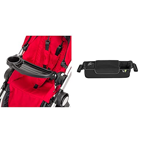Baby Jogger Stroller Accessories - City Select Child Tray & Parent Console Set in Black | Snack Holder & Storage Organizer for Strolling, Shopping & Outdoor Adventures