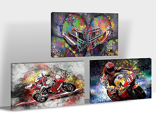 3 Pieces Graffiti Canvas-29
