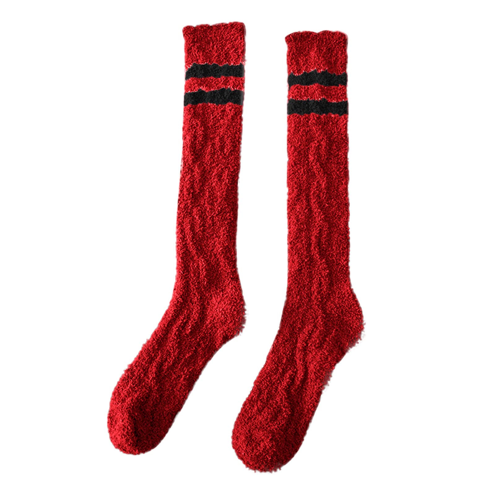 Women's Knee High Socks - Soft Warm Winter Socks for Home & Gifts