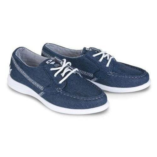 Brunswick Women's Karma Denim Bowling Shoes - Comfortable & Stylish for League Play & Casual Bowling