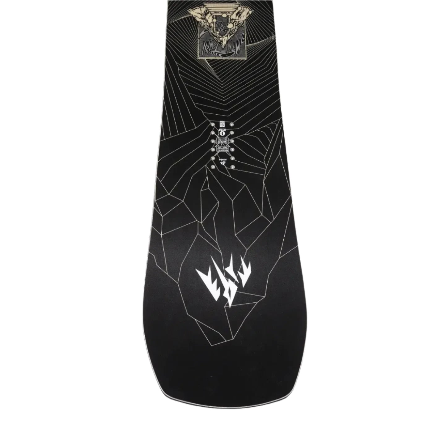 Jones Mountain Twin Pro Snowboard 2025 - All-Mountain Freestyle Snowboard for Men & Women | Perfect for Powder, Park & Backcountry Riding
