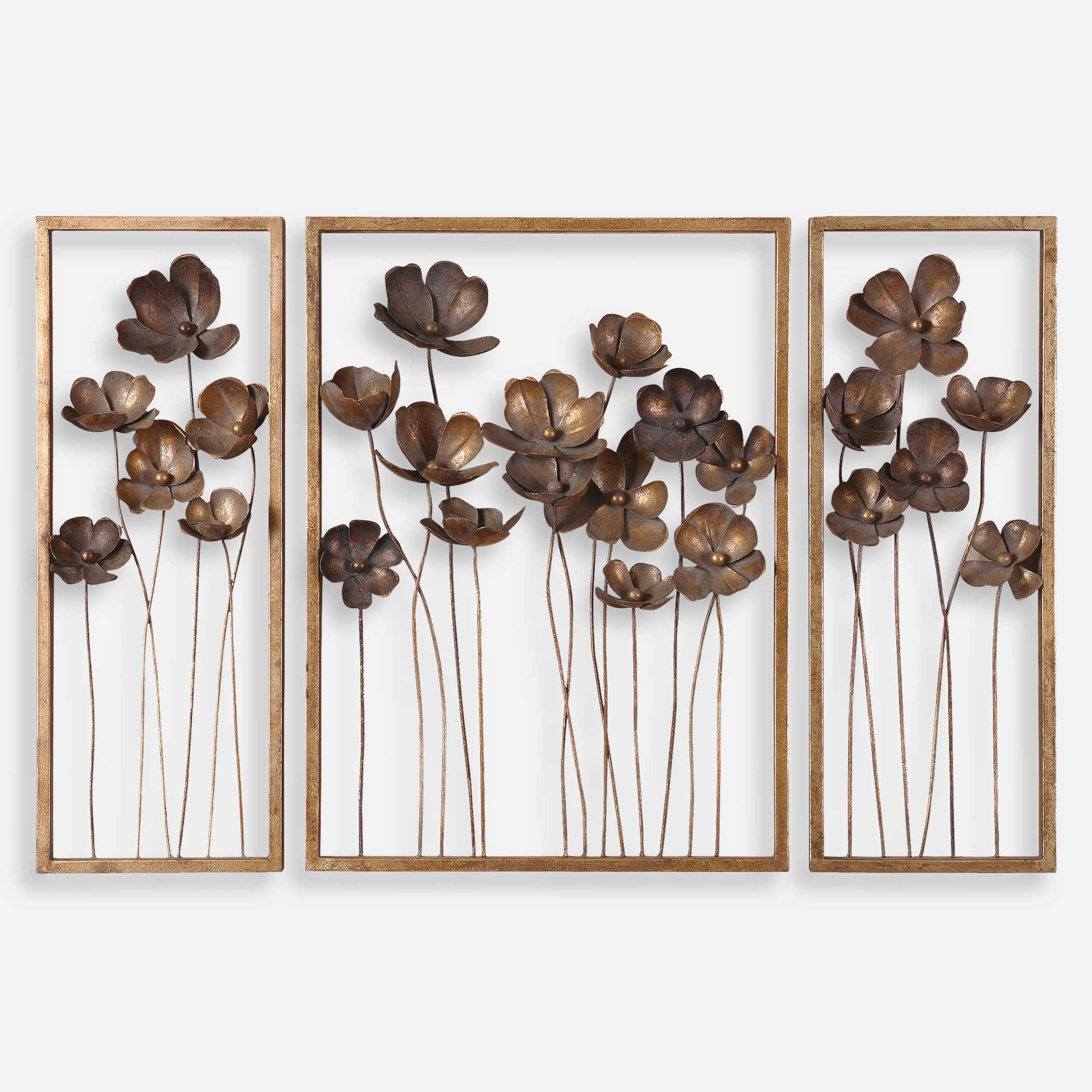 3-Pack Tulip Wall Decor - Floral Home Decor for Living Room, Bedroom, and Office - Elegant Spring Flower Wall Art for Home Styling
