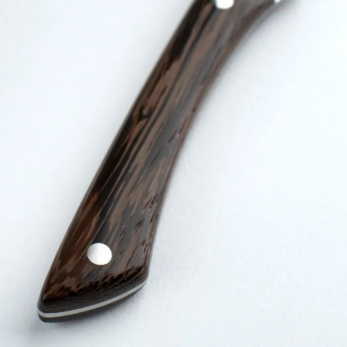 Shun Shima 4-Piece Steak Knife Set with Natural Wood Handles - Premium Sharp Blades for Steak, Meat Cutting & Fine Dining Experience