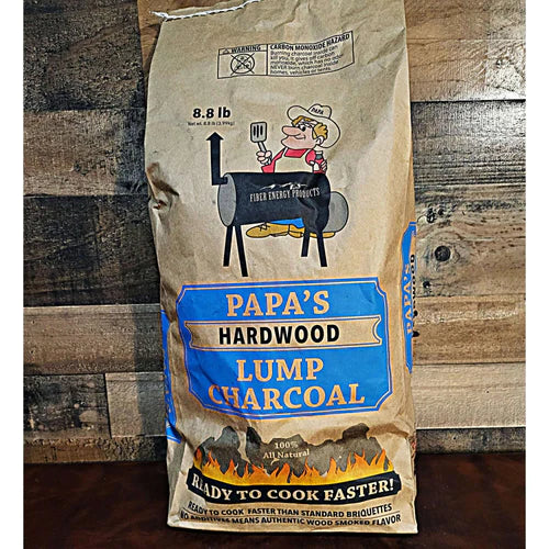 Premium Natural Lump Charcoal - 8.8lb for Grilling, Smoking & BBQ | All-Natural Hardwood Charcoal for Kamado, Offset Smoker & Outdoor Cooking | Fast Lighting, Long Burn Time