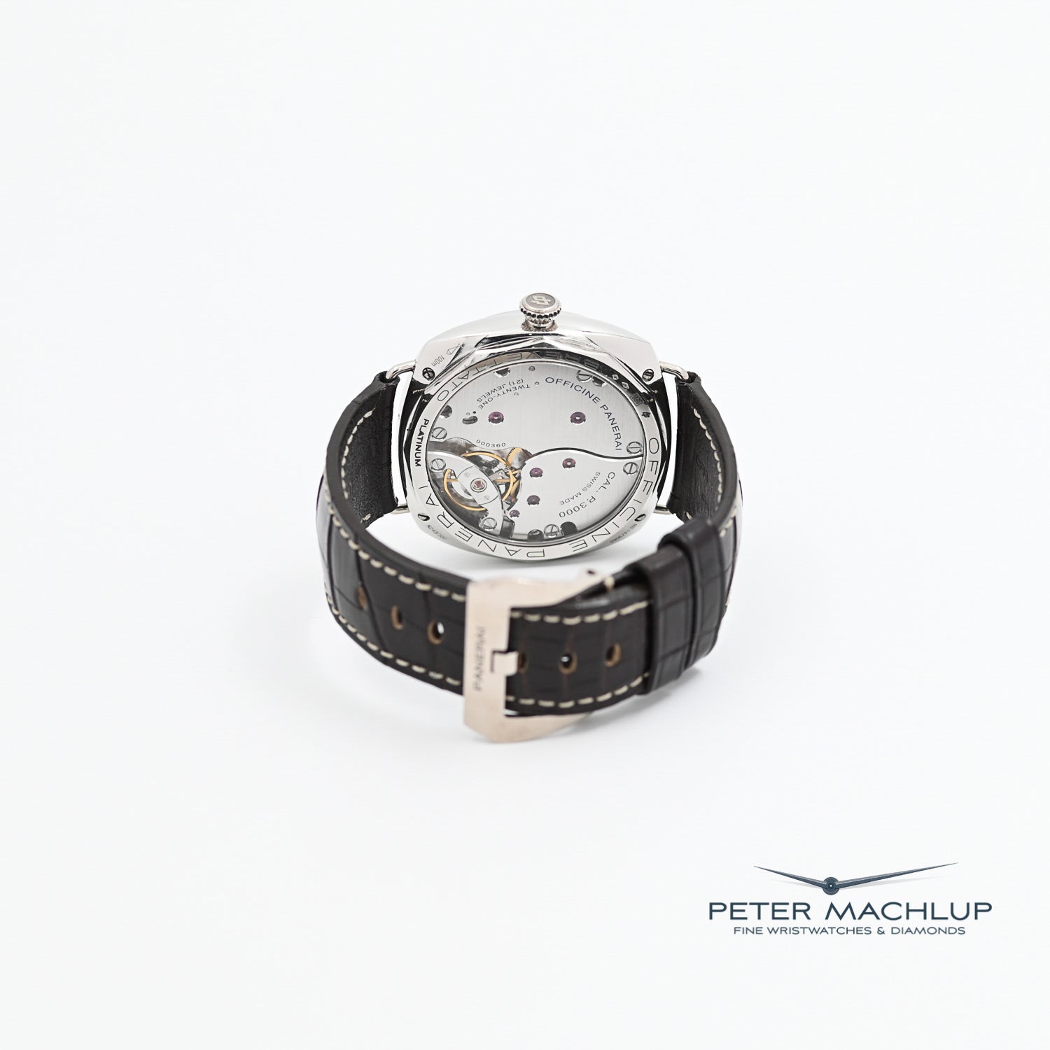 Panerai Radiomir 3 Days Automatic Platinum Men's Luxury Watch - Perfect for Business Meetings & Formal Events