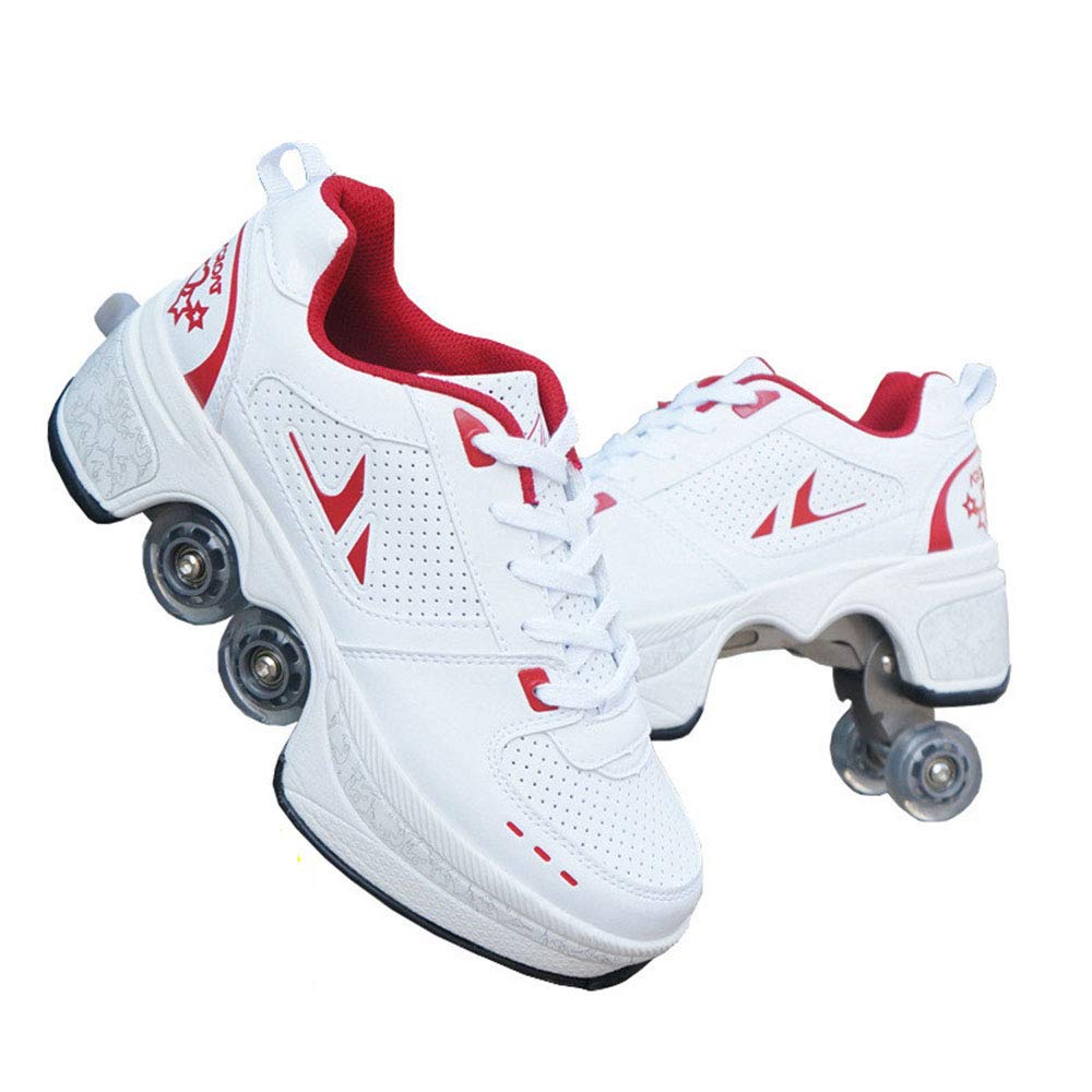 Best Roller Skates for Women, Men & Kids - Adjustable Wheel Shoes for Indoor & Outdoor Skating - Perfect for Fitness, Fun & Commuting