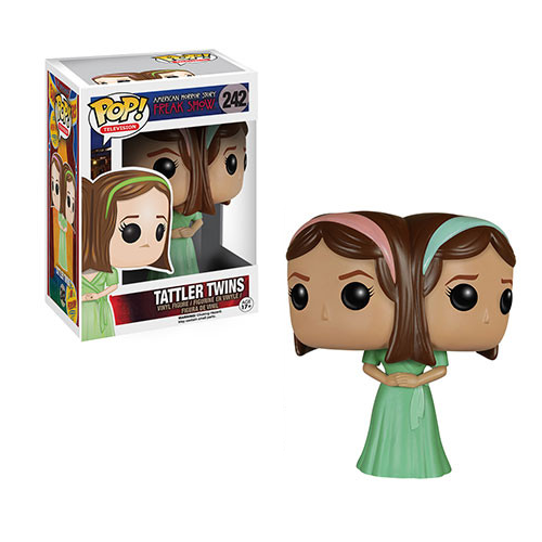 Funko Pop! American Horror Story Tattler Twins #242 Collectible Vinyl Figure – Perfect for Horror Fans & Pop Culture Collectors | Display for Home, Office, or Halloween Decor