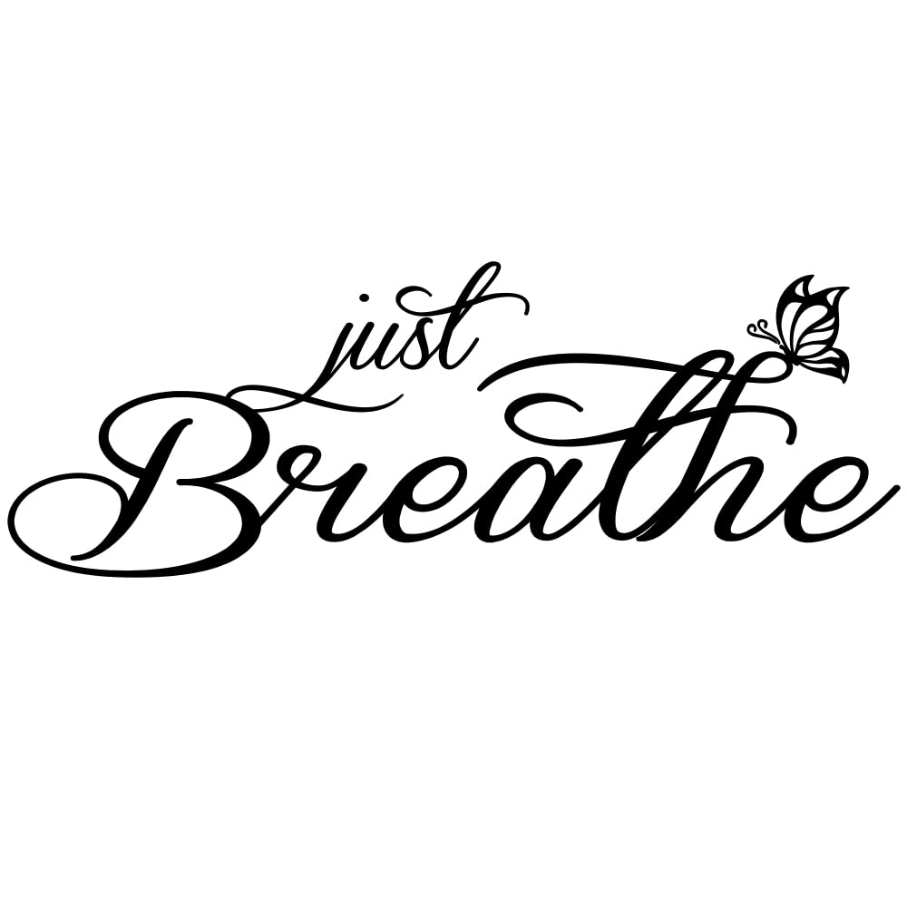 Inspirational Quotes Vinyl Wall Decal - Positive Sayings & Motivational Art for Living Room, Bedroom, Office Décor - Perfect for Home, Workspace & Gift Giving