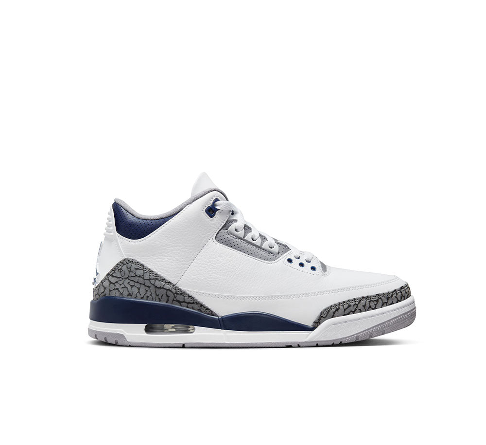 Original Air Jordan 3 Retro Sneakers - Men's Basketball Shoes for Comfort & Style - Perfect for Casual Wear, Street Fashion & Sports Enthusiasts