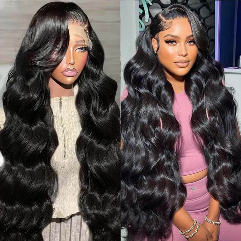 Eullair No-Sew 5x5 13x4 13x6 Lace Front Wigs - Straight/Body Wave/Deep Wave/Curly Human Hair 200% Density | Perfect for Daily Wear, Parties & Special Occasions