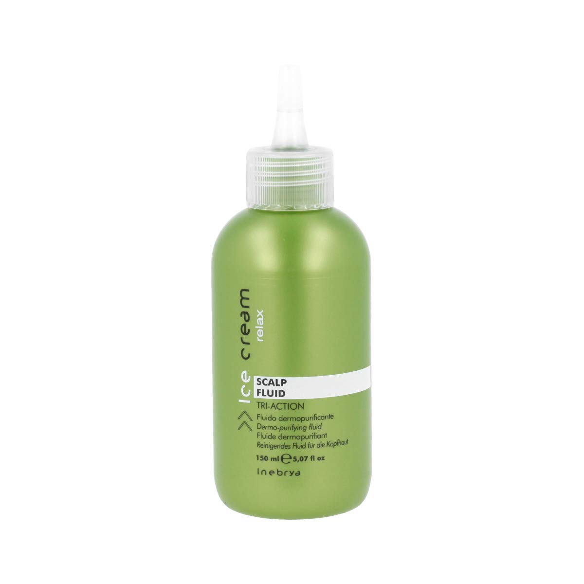 Tri-Action Dermo-Purifying Scalp Fluid for Ice Cream Effect - 5.07 Oz | Soothes Dry Scalp & Promotes Hair Growth | Perfect for Daily Hair Care & Scalp Treatment