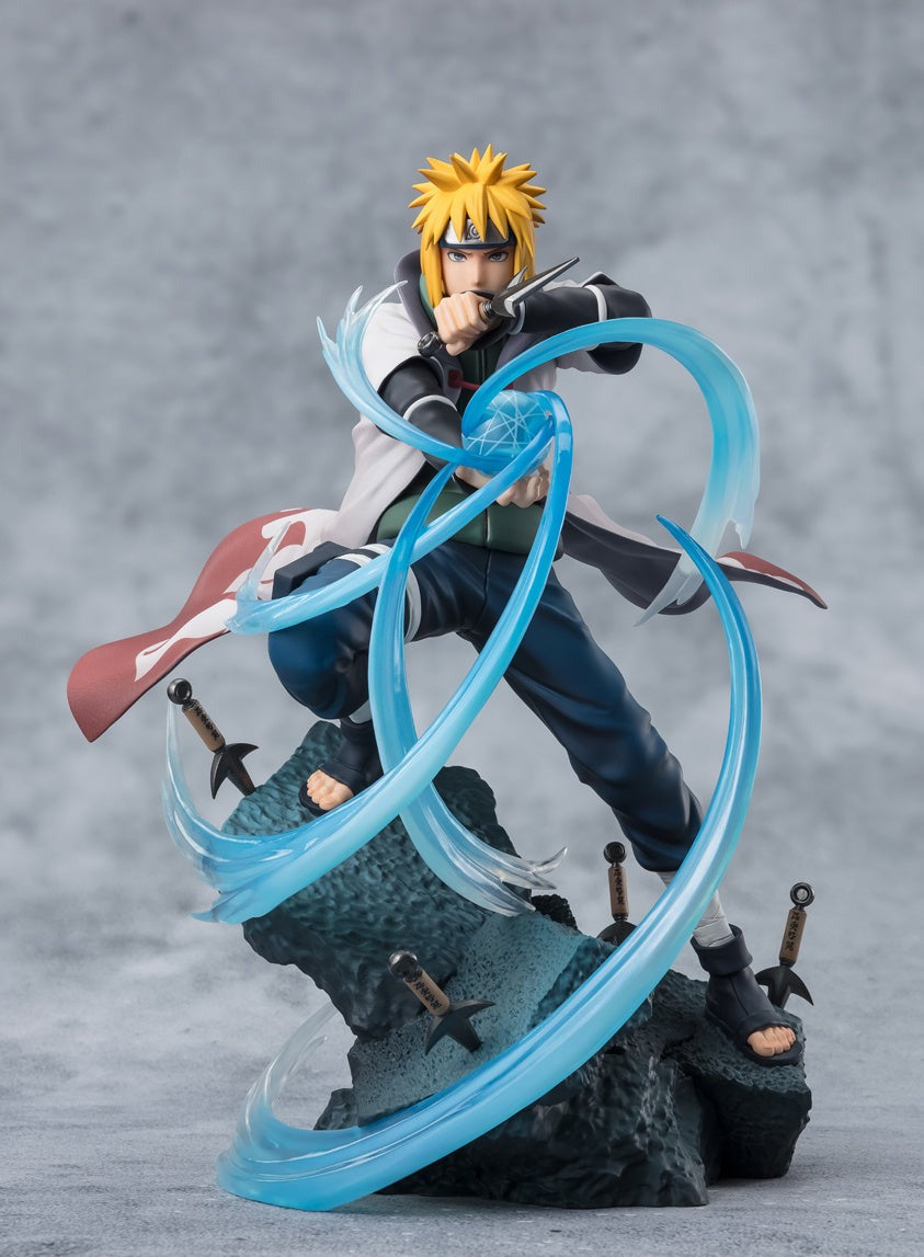 Figuarts Zero Extra Battle Naruto Shippuden Minato Namikaze (Rasengan) Action Figure Statue - Perfect for Anime Collectors & Naruto Fans Display