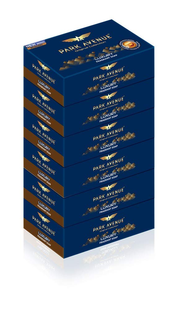Park Avenue Luxury Soap Bar - 125g (6-Pack) | Moisturizing & Fragrant for Bath, Shower & Gift Giving