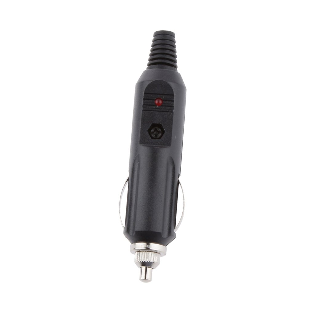 12V 5A Car Cigarette Lighter Plug with Fuse - Universal Power Adapter for GPS, Dash Cam, Phone Charger & Car Accessories - Perfect for Road Trips & Daily Commute
