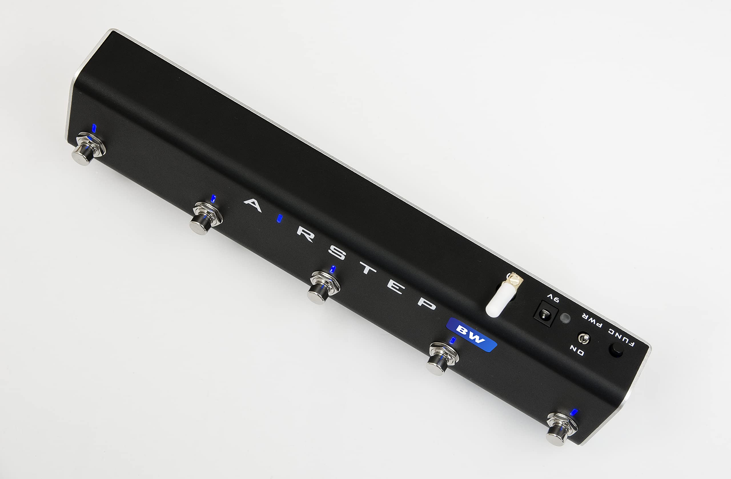 XSONIC Airstep BW Edition Katana-AIR & WAZA-AIR Wireless Foot Controller - 5 Footswitches, 4 Control Modes (Preset Change, Effects Toggle), 300H Battery Life - Perfect for Guitarists & Live Performances
