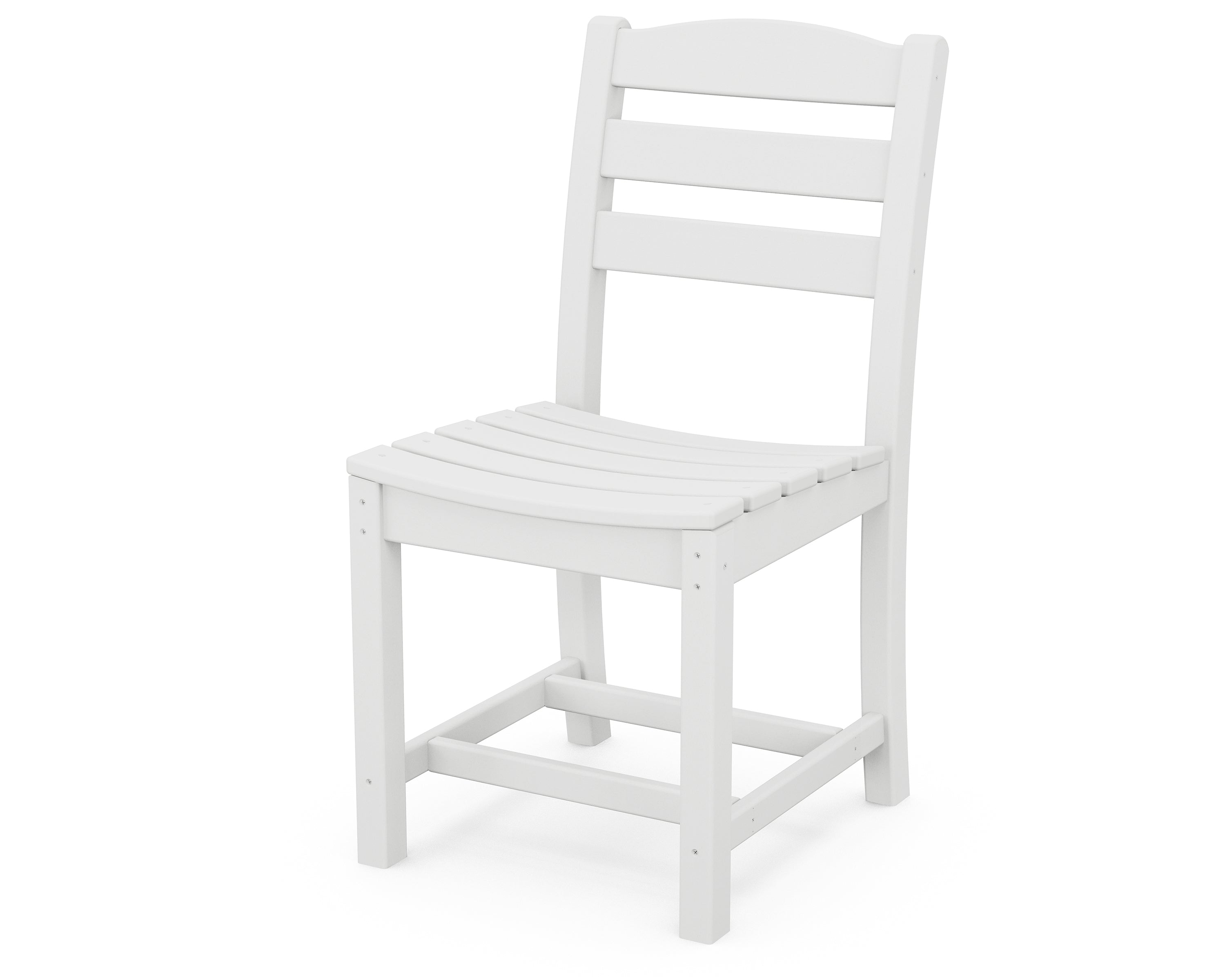 POLYWOOD La Casa Café Dining Side Chair - Weather-Resistant Outdoor/Indoor Dining Chair for Patio, Garden, or Kitchen Use