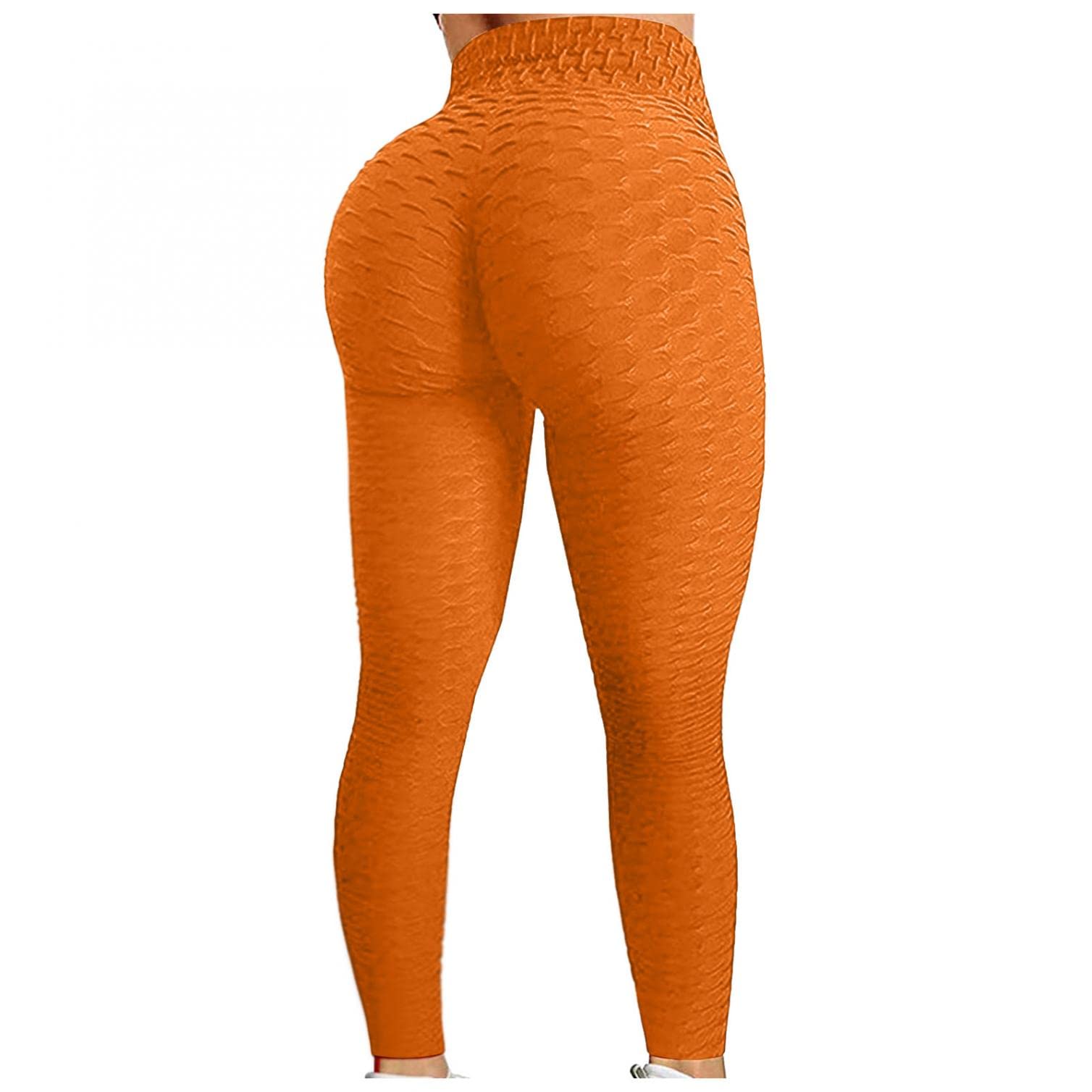 Zpervoba High Waist Butt Lifting Yoga Pants for Women - Stretchy Tummy Control Workout Leggings - Anti Cellulite Gym Tights for Running, Yoga & Everyday Wear
