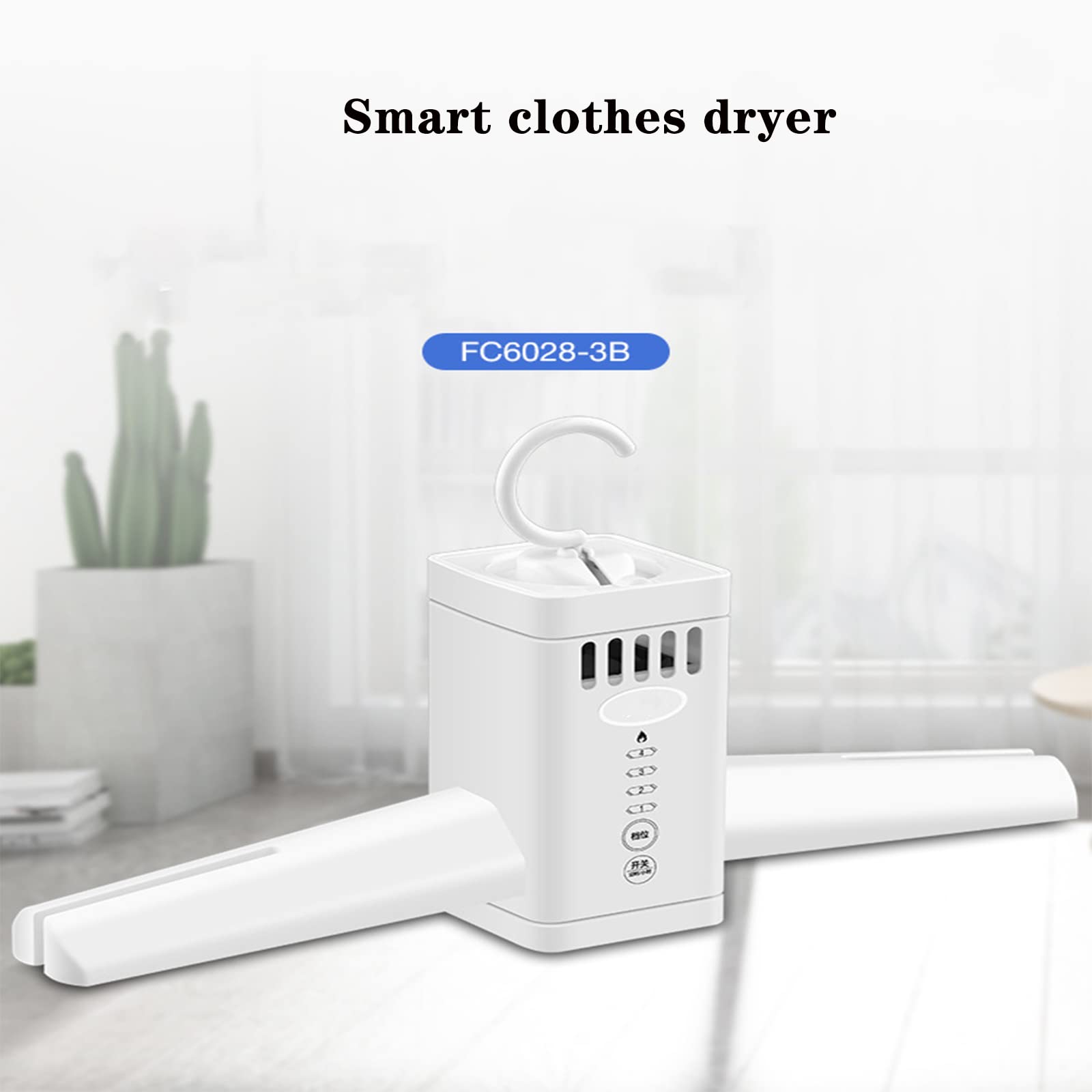 Portable Electric Clothes Dryer - Energy Efficient Smart Quick Drying Rack for Home & Travel | Fast Drying for Shoes, Boots, Gloves & Underwear | Perfect for Apartments, Dorms, Camping & Small Spaces