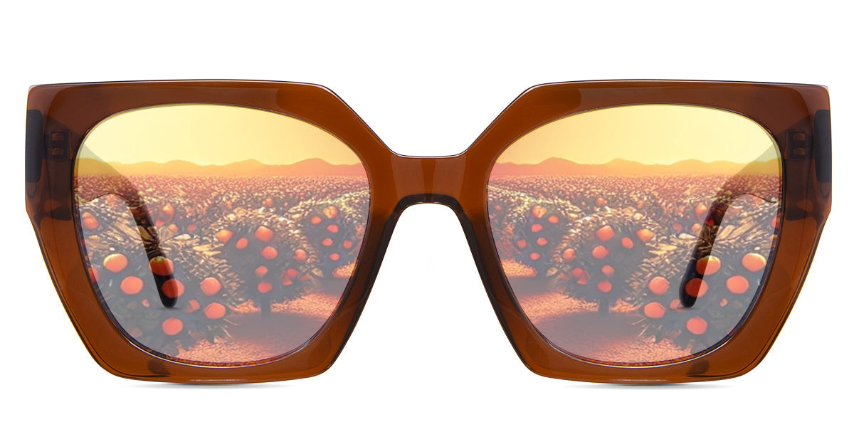 Lenor Women's Prescription Tinted Glasses - Stylish & UV Protection for Daily Wear, Reading, and Outdoor Activities