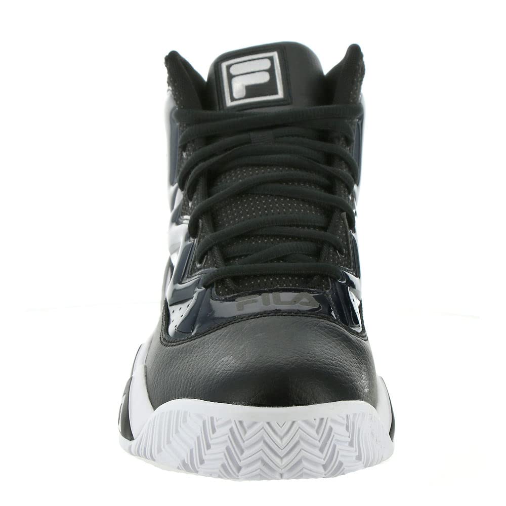 FILA Men's MBNight Walk Basketball Sneakers - DM US Black/White - Lightweight & Breathable for Court & Casual Wear