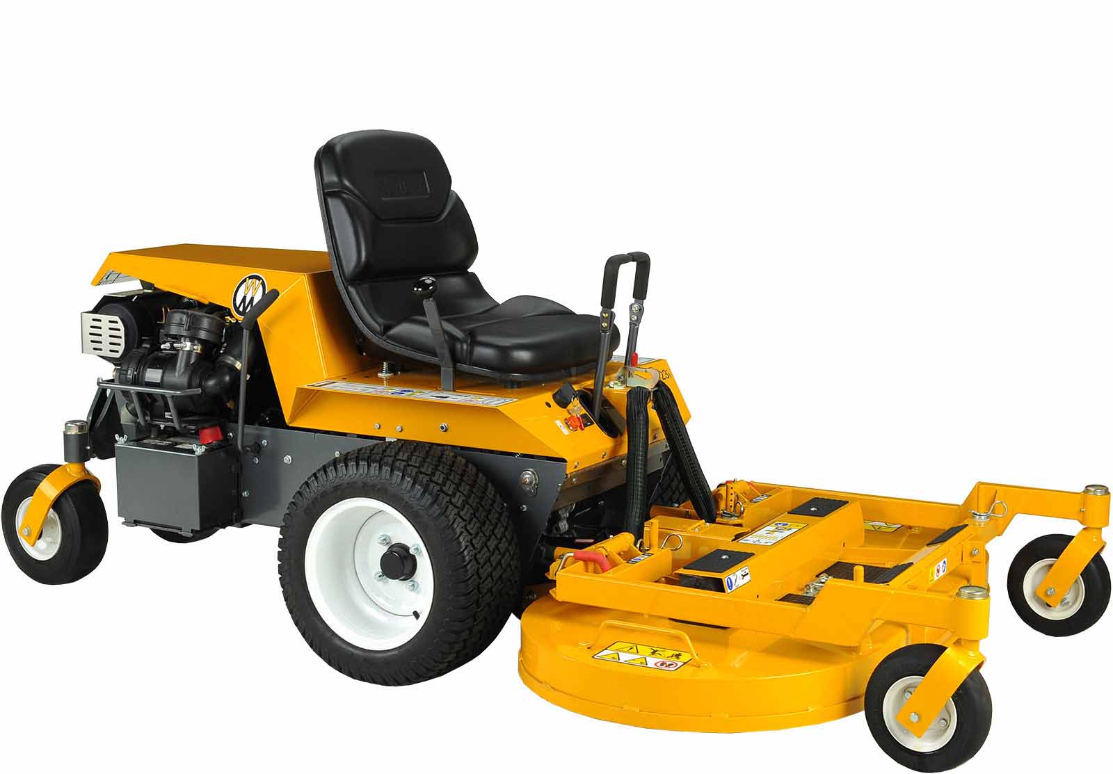 Walker Mowers MB23i 23HP EFI Gas Lawn Mower with Side Discharge (Non-Collection) - Ideal for Large Yards, Commercial Landscaping, and Professional Lawn Care Services