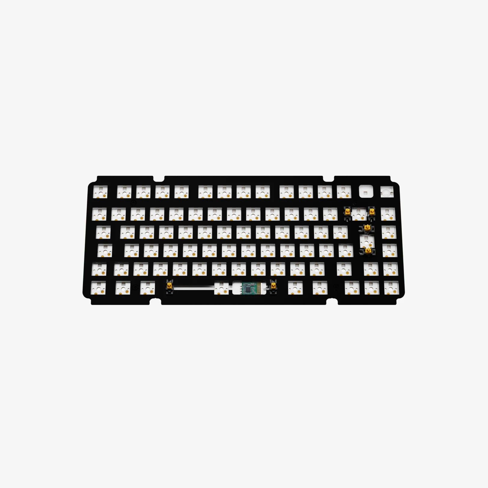GMMK 3 Mechanical Keyboard Switch Plates - Compatible with GMMK 3 60% 65% 75% Layouts - Aluminum Steel PC Material - Perfect for Gaming Typing & Custom Keyboard Builds