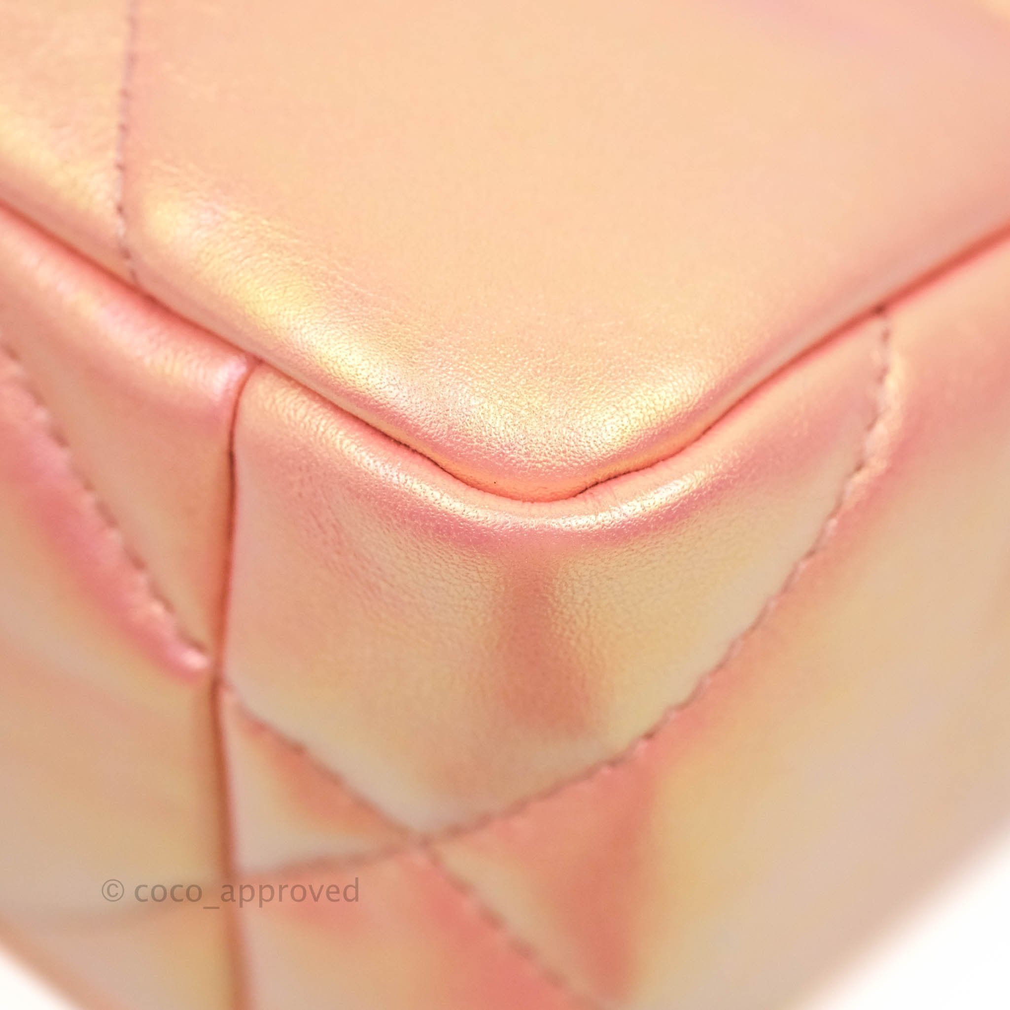 Chanel 19 Small Handbag in Metallic Pink with Mixed Hardware - Luxury Crossbody Bag for Women, Perfect for Date Night & Special Occasions