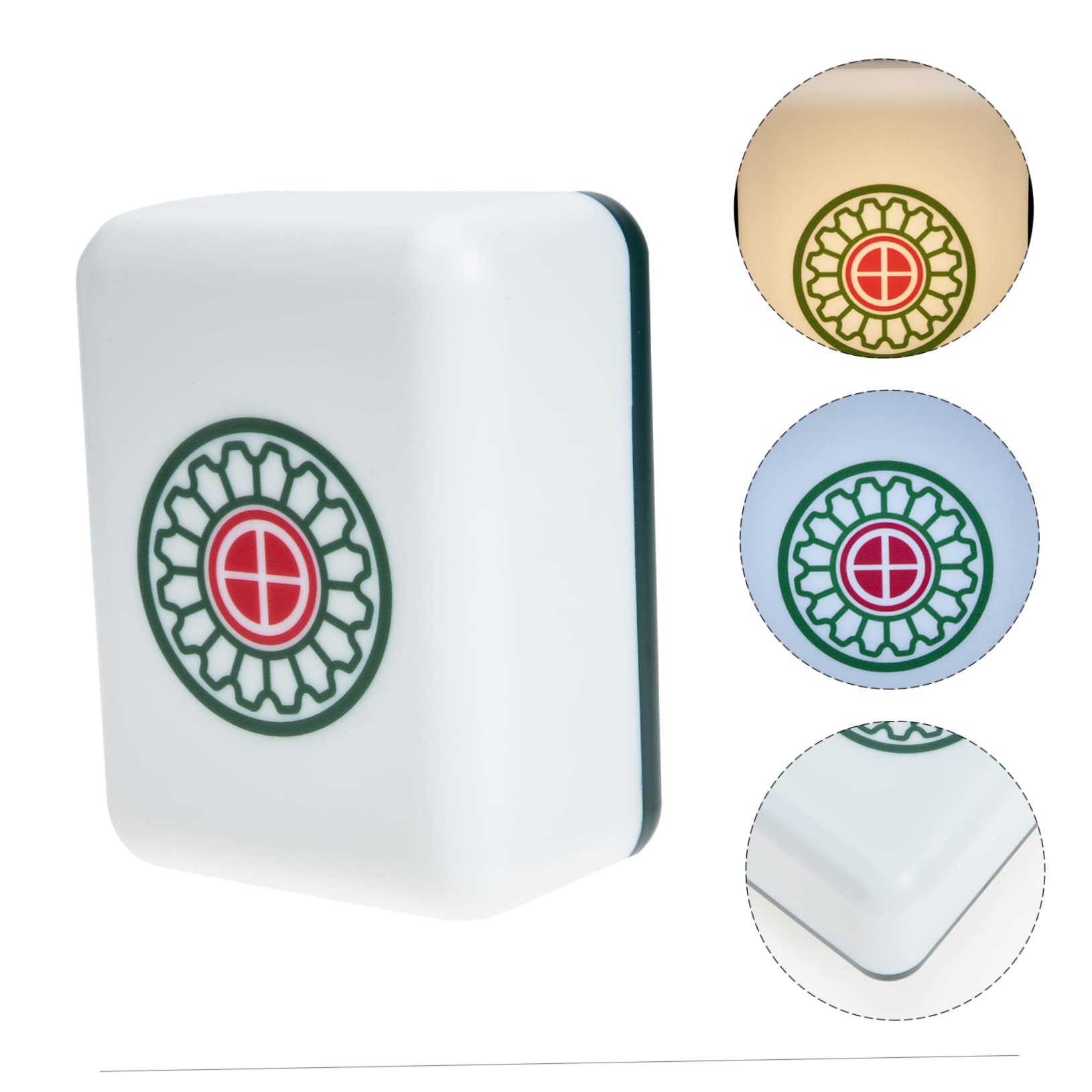 Artibetter LED Mahjong Night Light - Modern Bedside Lamp for Home Decor, Warm White & Multifunctional Touch Control - Perfect for Bedroom, Living Room & Game Room Ambiance