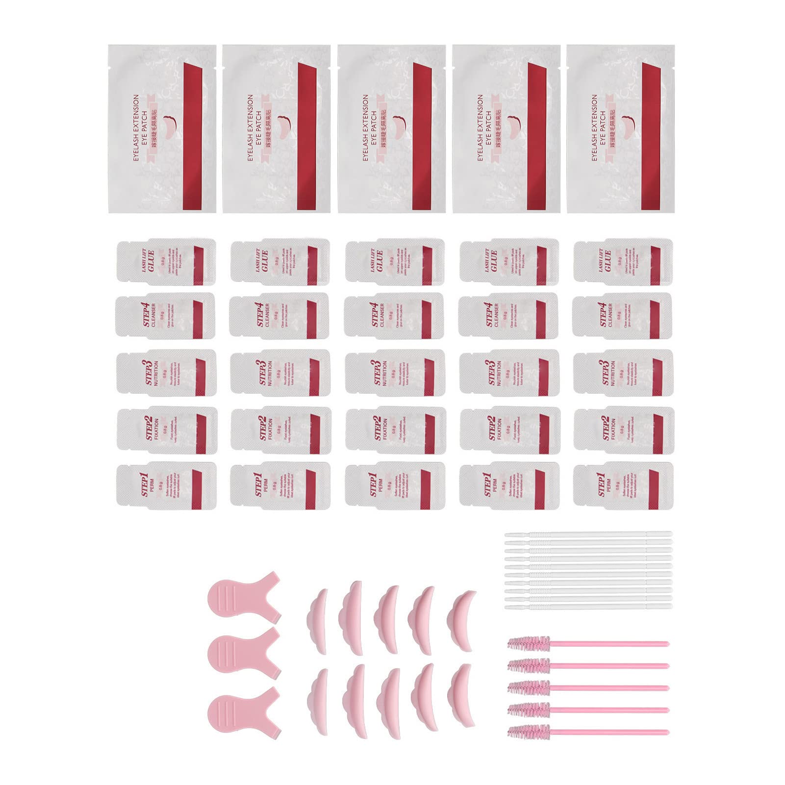 Professional Eyelash Lift & Perm Kit - Semi-Permanent Lash Curling Solution for Long-Lasting Barbie Volume Lashes | At-Home Salon & Special Occasion Beauty Essential