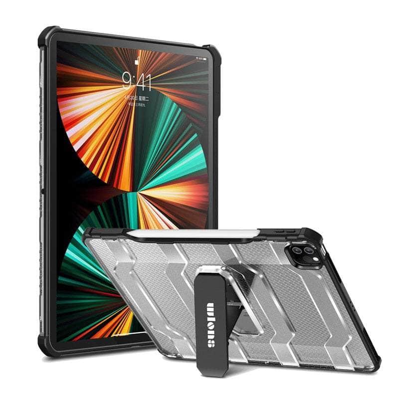 Military Shockproof iPad Air 5 Case with Rugged Kickstand - Ultimate Protection for Outdoor Adventures, Construction Sites & Extreme Environments