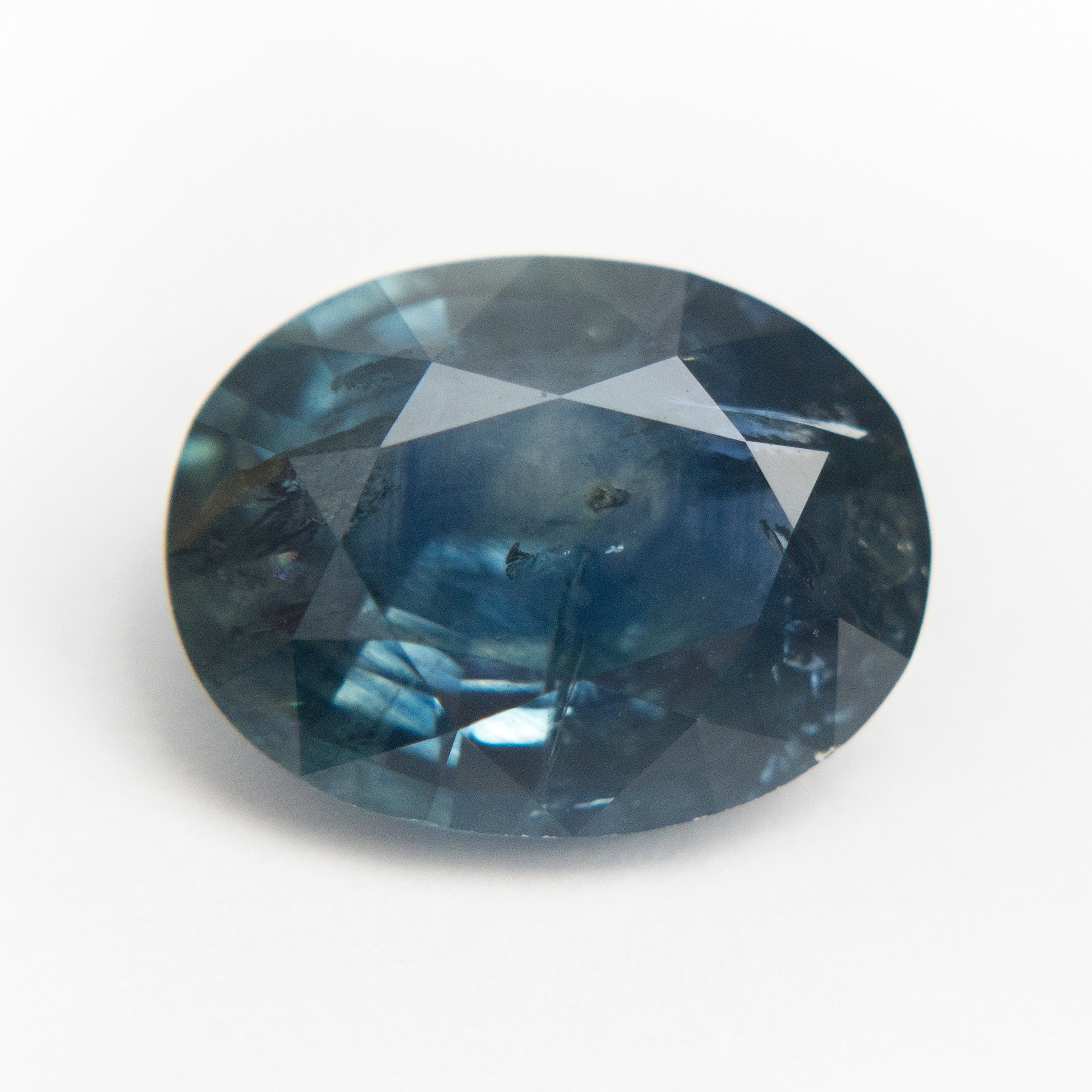 5.69ct Oval Brilliant Sapphire Gemstone - 12.55x9.59x5.54mm Natural Blue Sapphire for Jewelry Making, Engagement Rings & Fine Jewelry