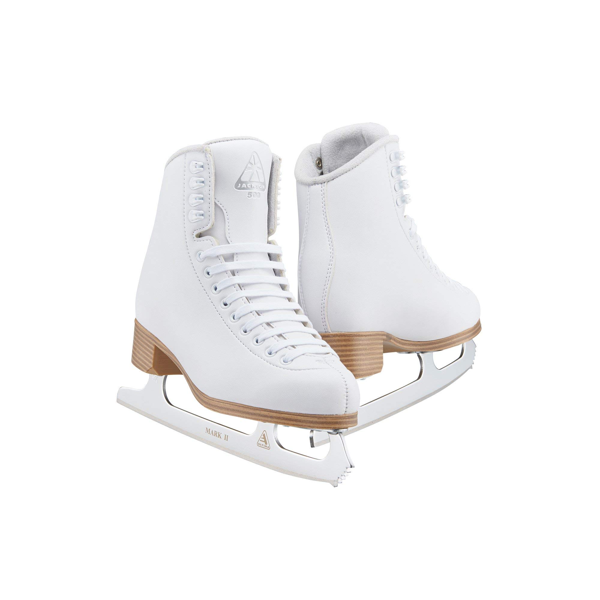 Jackson Classic 200/500 Women's & Girls Figure Skates - Premium Ice Skating Boots for Beginners to Intermediate Level - Perfect for Recreational Skating, Ice Dancing & Training Sessions
